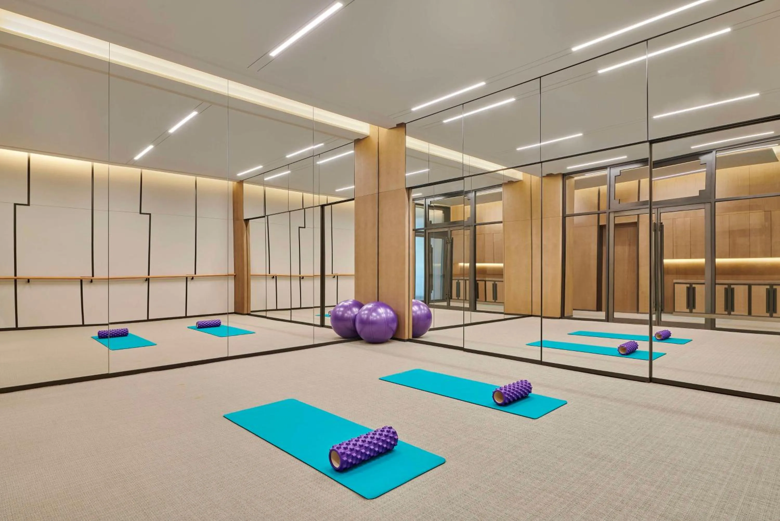 Fitness centre/facilities in Hilton Suzhou Wuzhong
