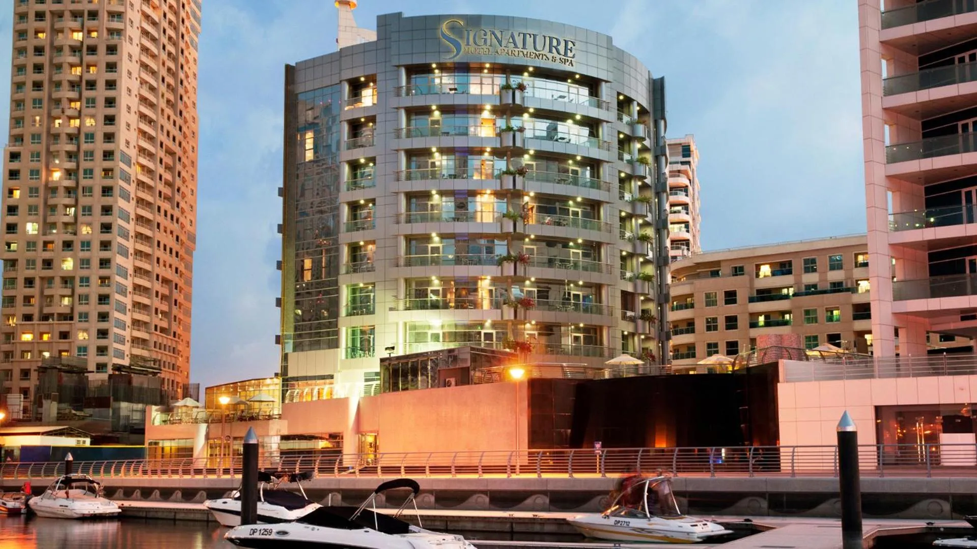 Property building in Signature Hotel Apartments and Spa
