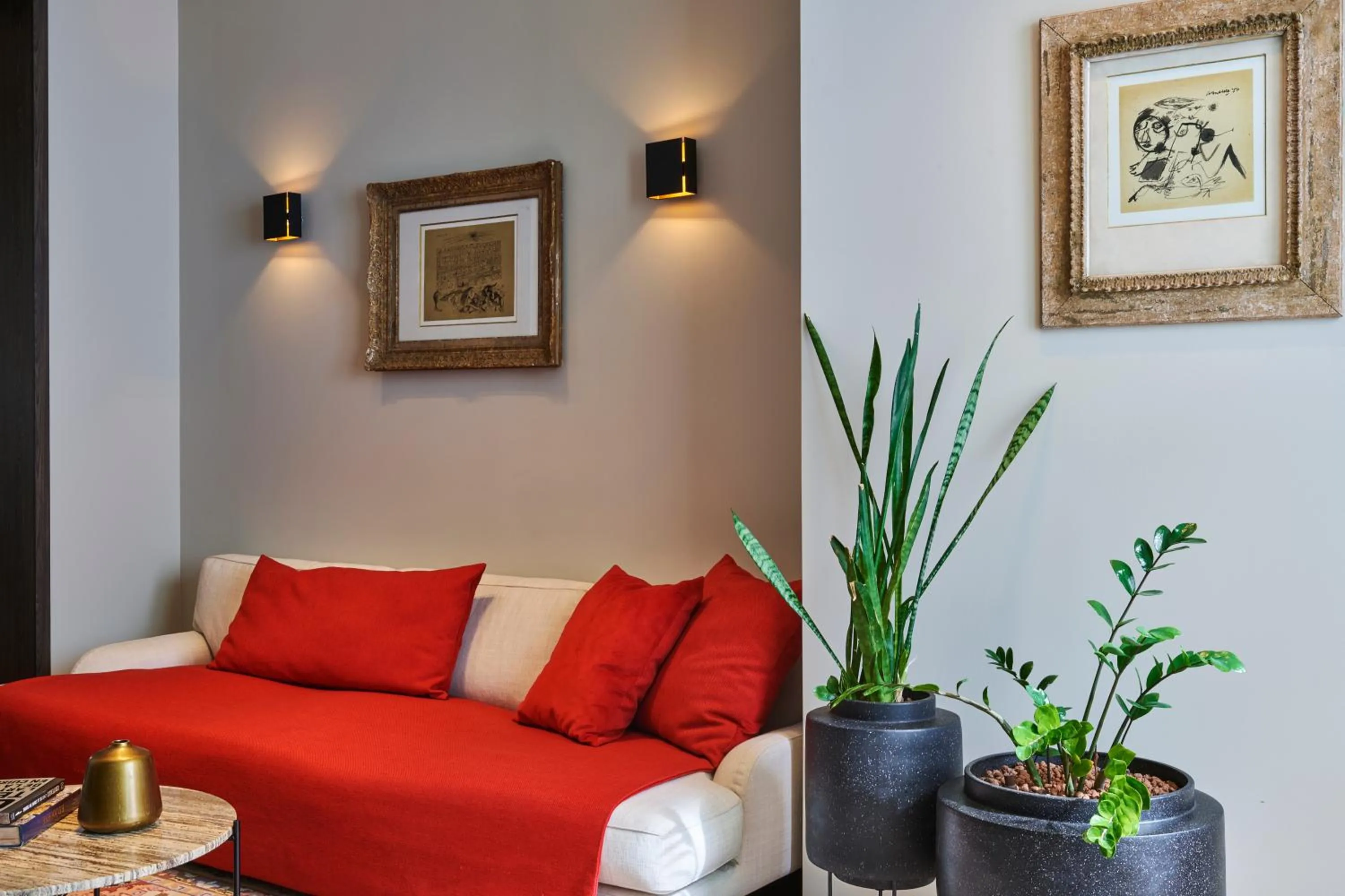 Living room in Maison Boissière BARNES Residences