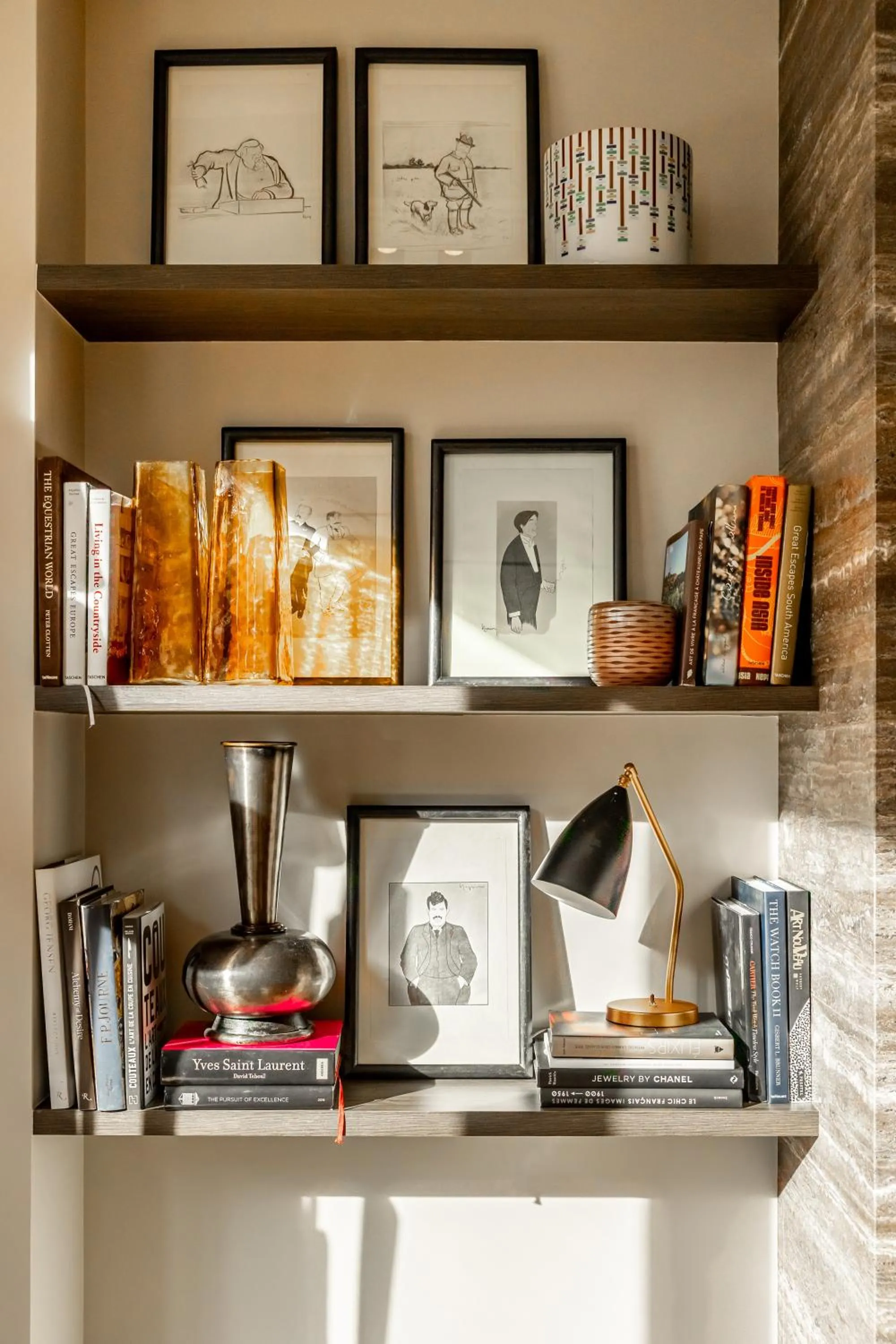 Library in Maison Boissière BARNES Residences