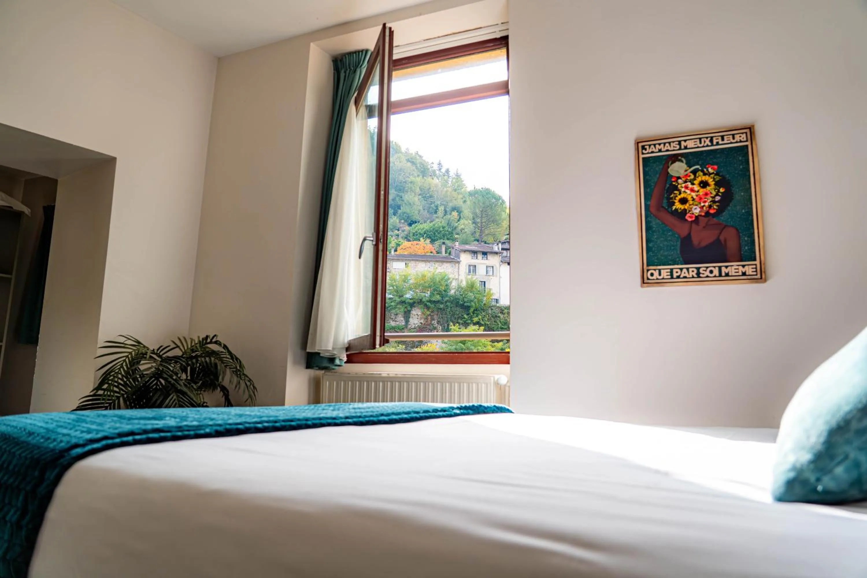 Photo of the whole room, Bed in Hôtel du Musée de l'Eau