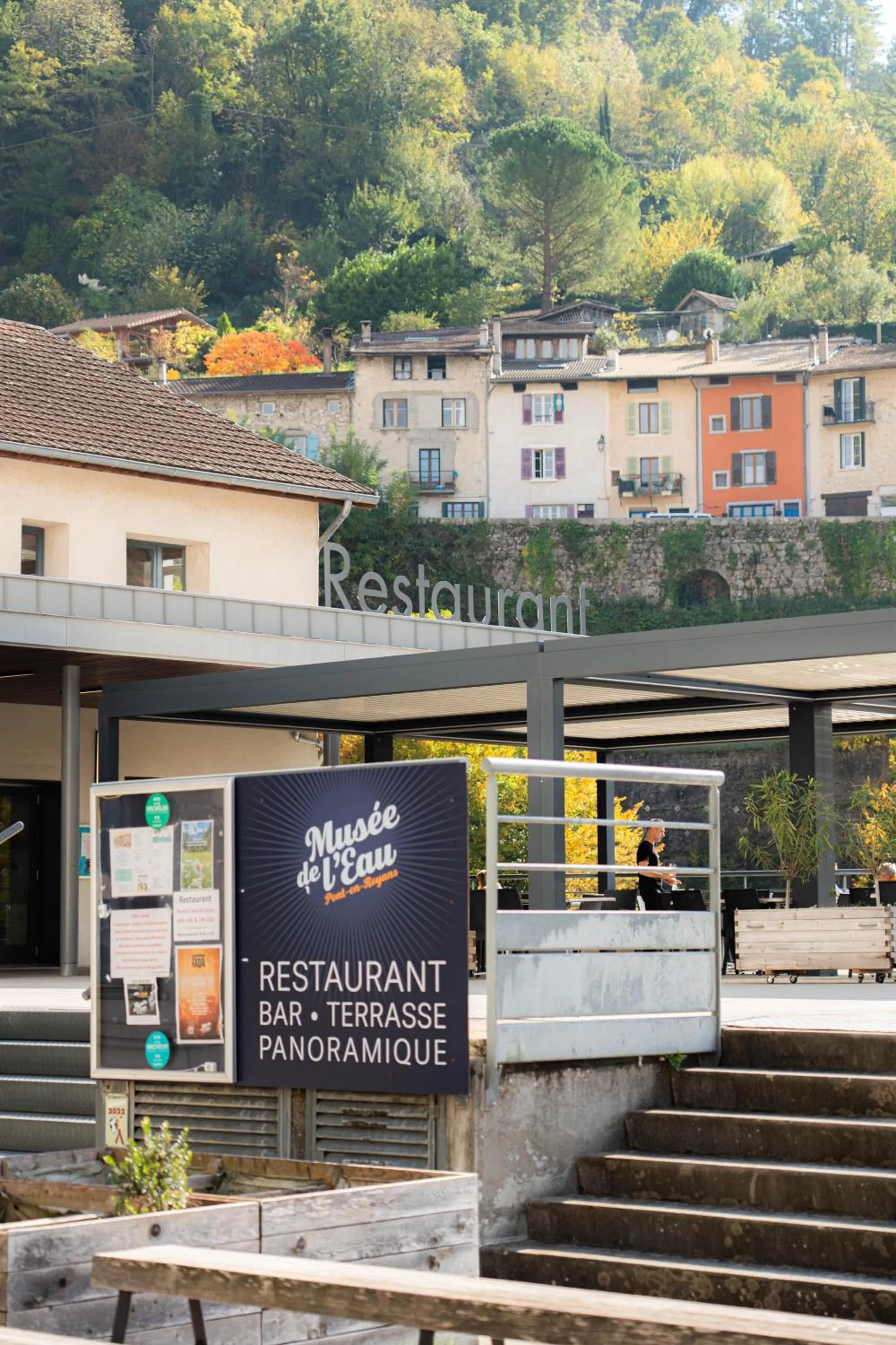 Restaurant/places to eat in Hôtel du Musée de l'Eau
