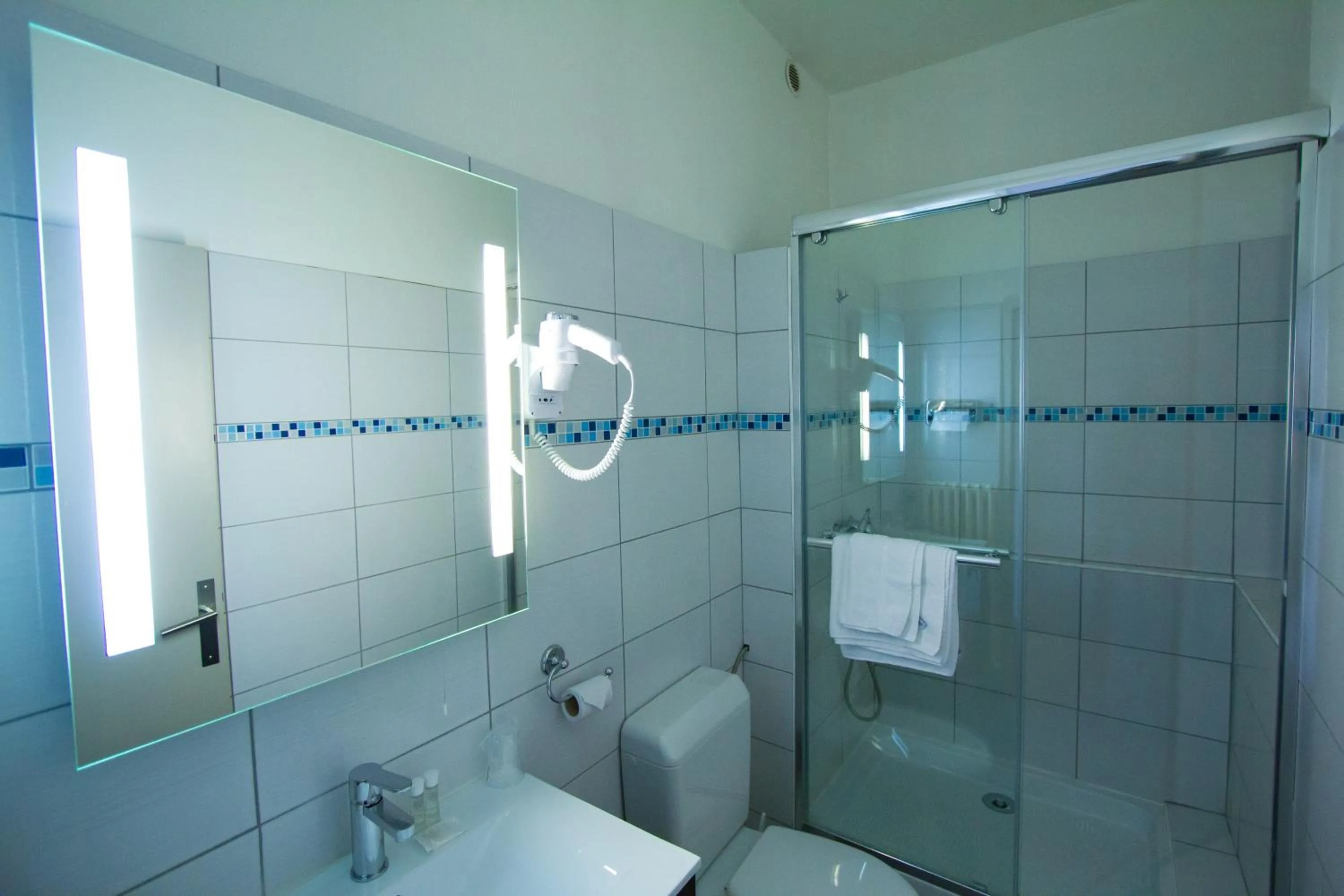 Twin Room in Hôtel de l'Europe Grenoble hyper-centre