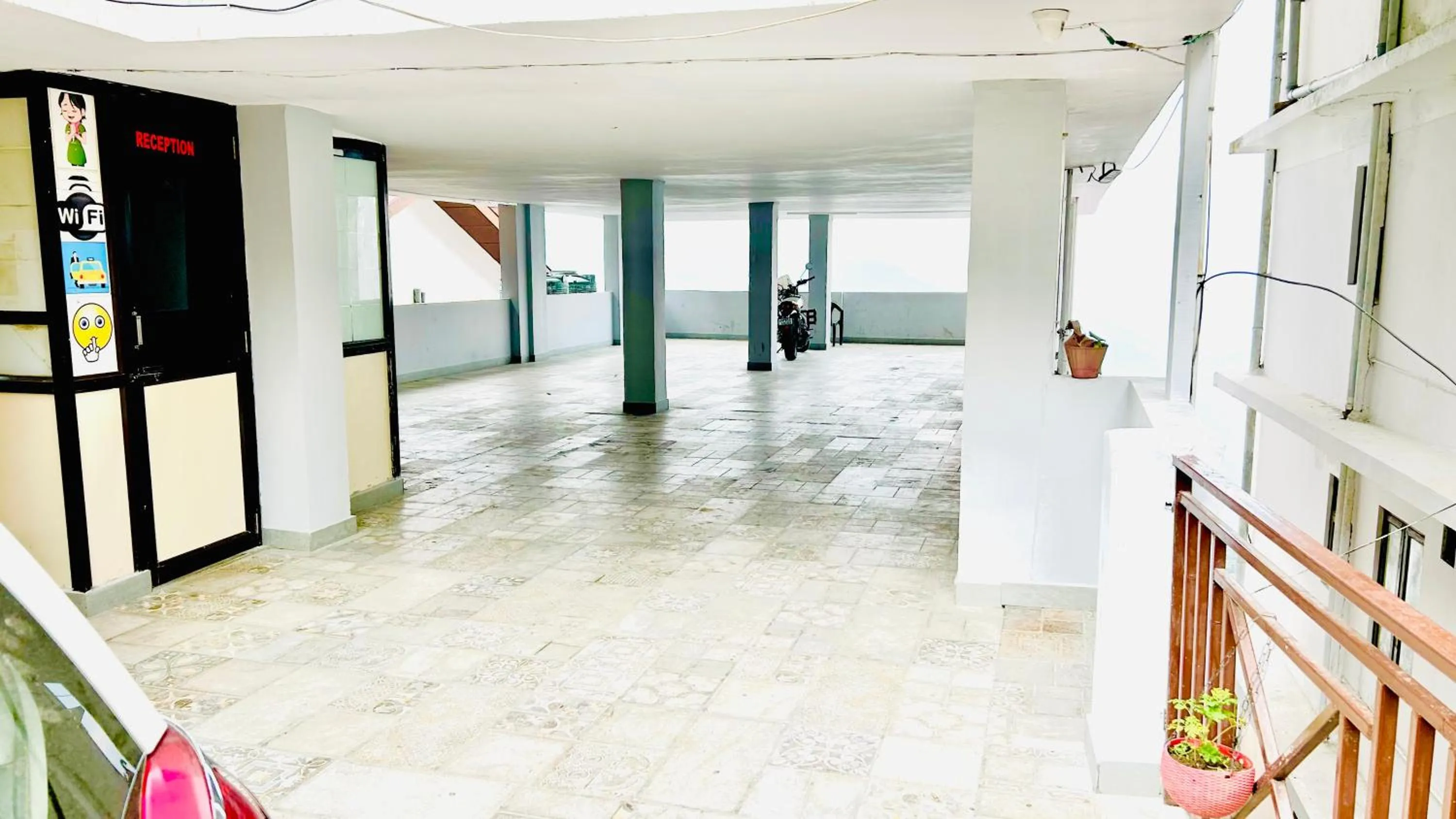 Parking in HANU VATIKA The FAMILY CHOICE