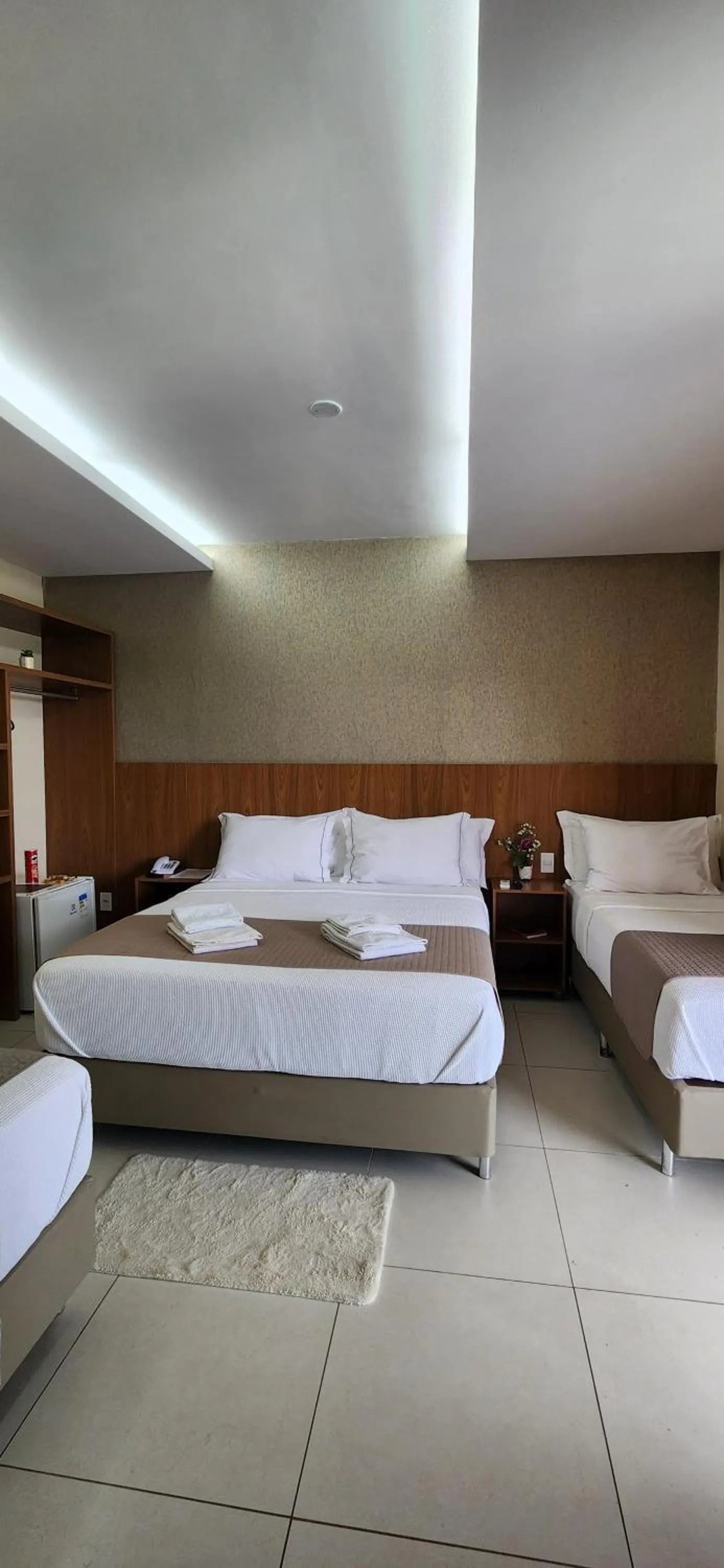 Bed in VIVER Pousada Club & Restaurante