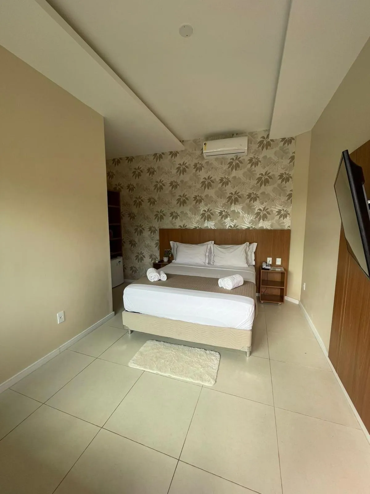 Bed in VIVER Pousada Club & Restaurante