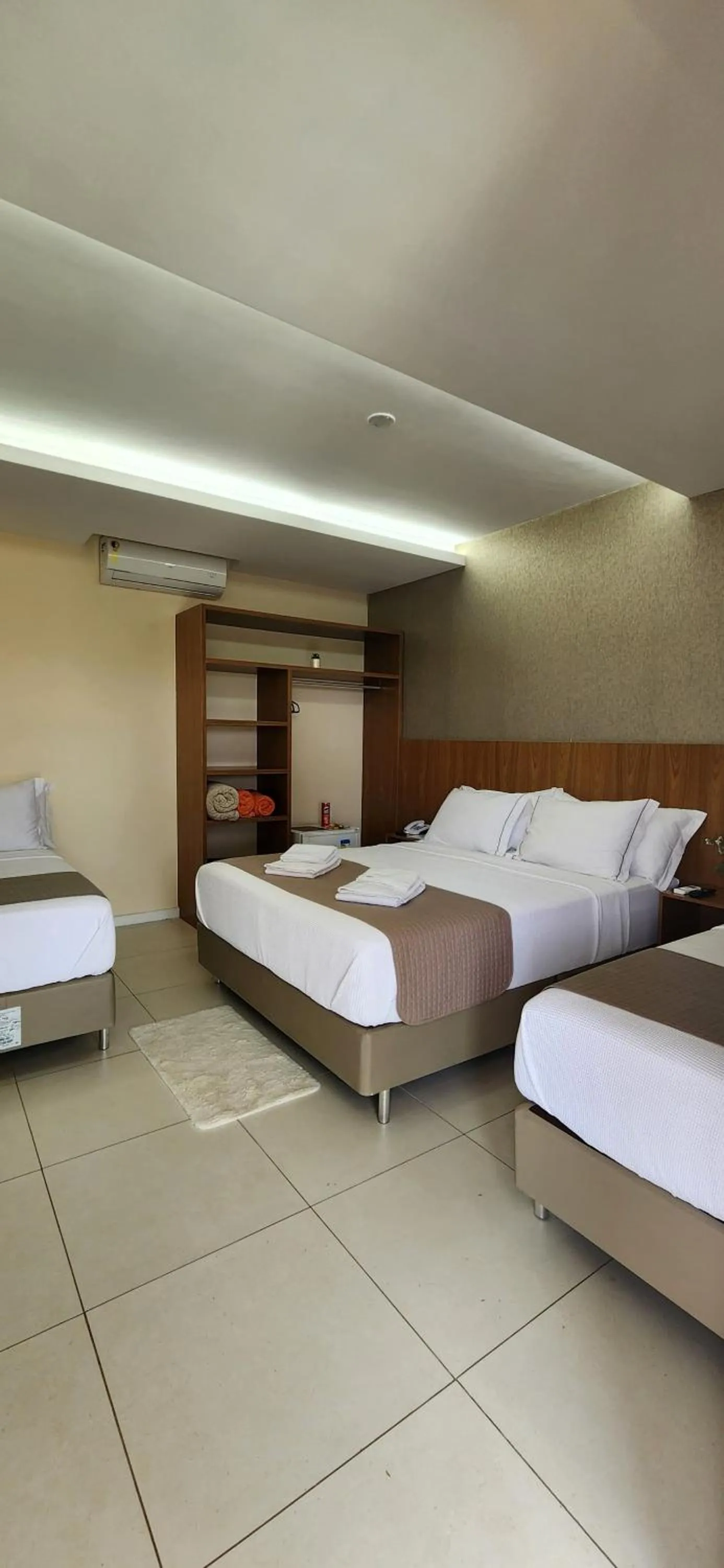 Bed in VIVER Pousada Club & Restaurante