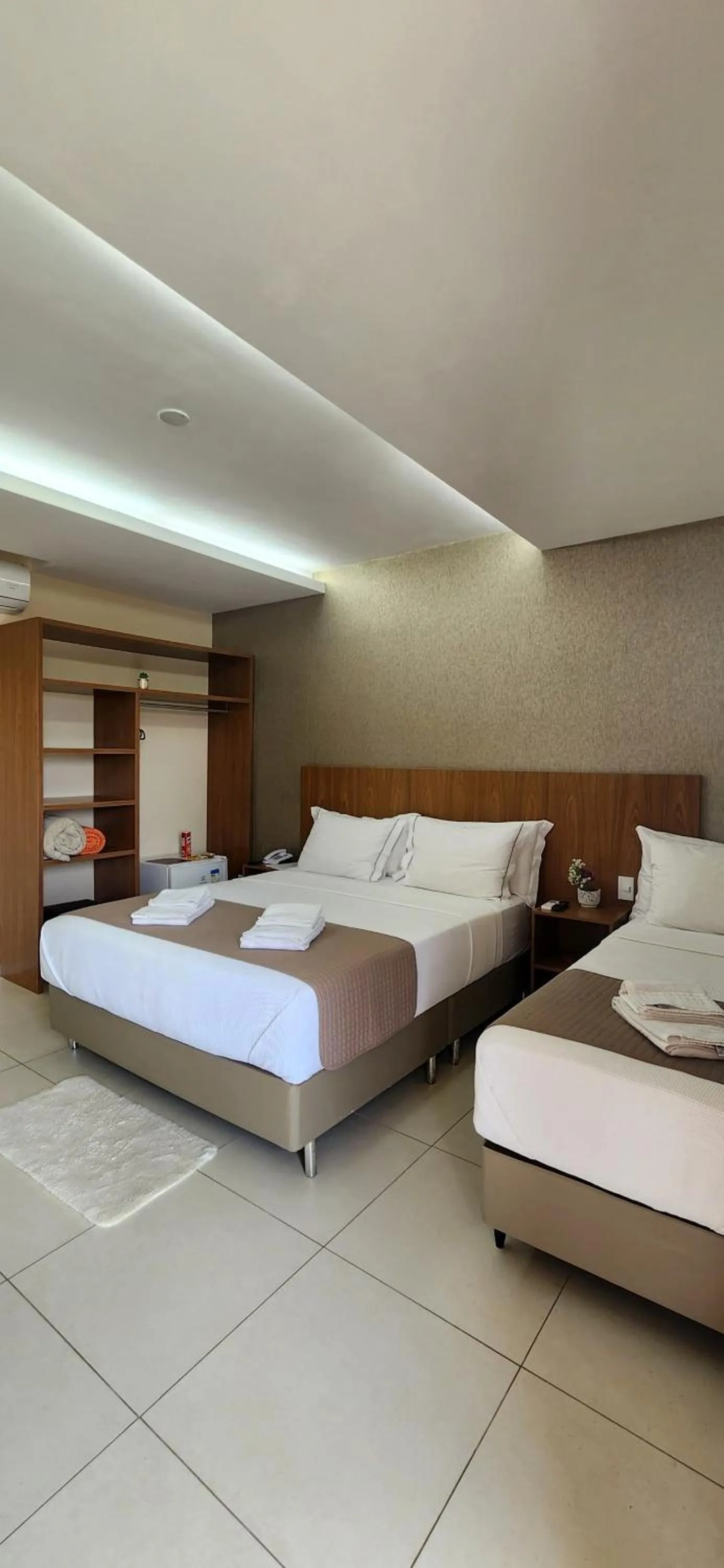 Bed in VIVER Pousada Club & Restaurante