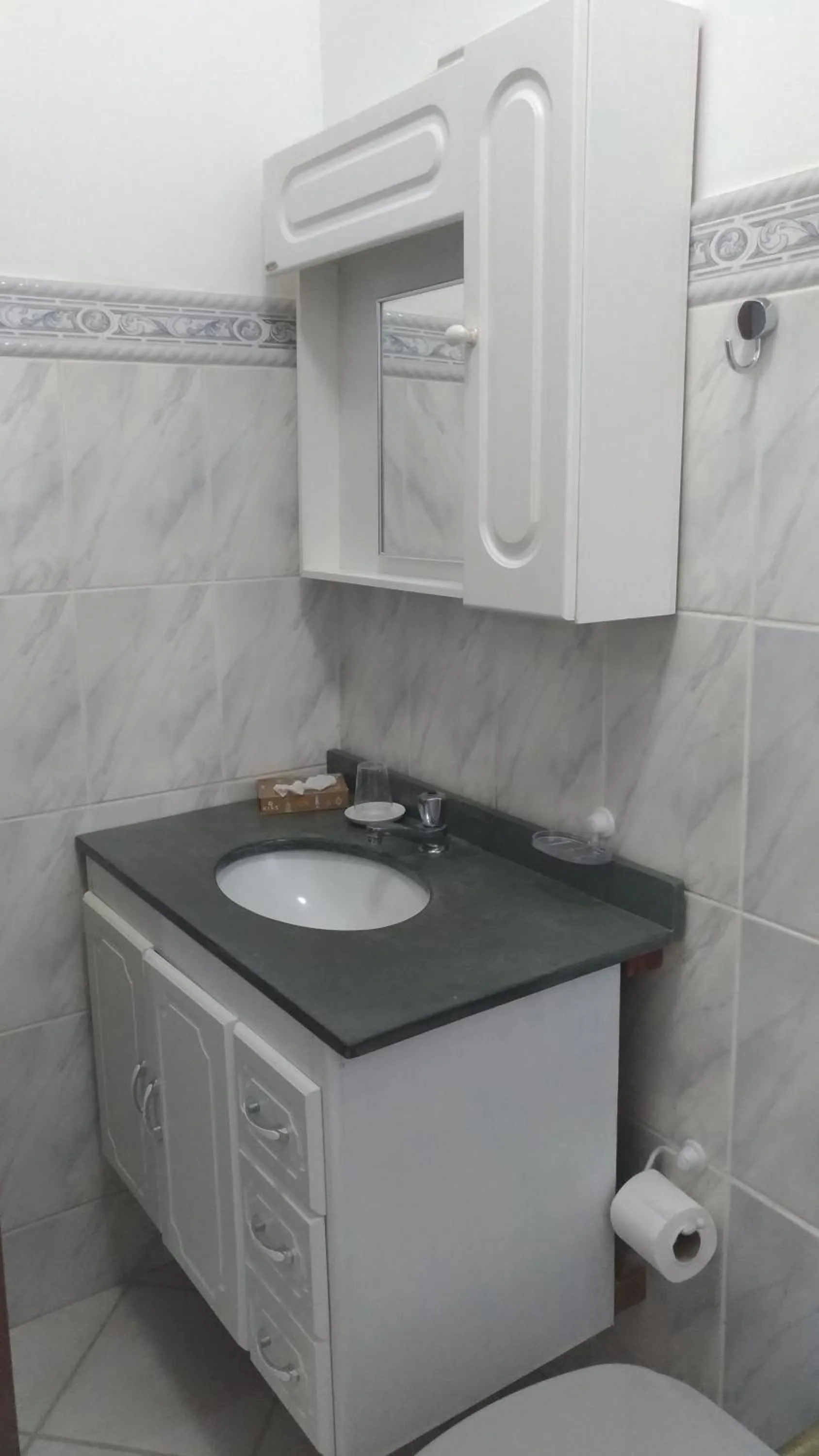 Bathroom in Pousada Montanha da Pedra Grande