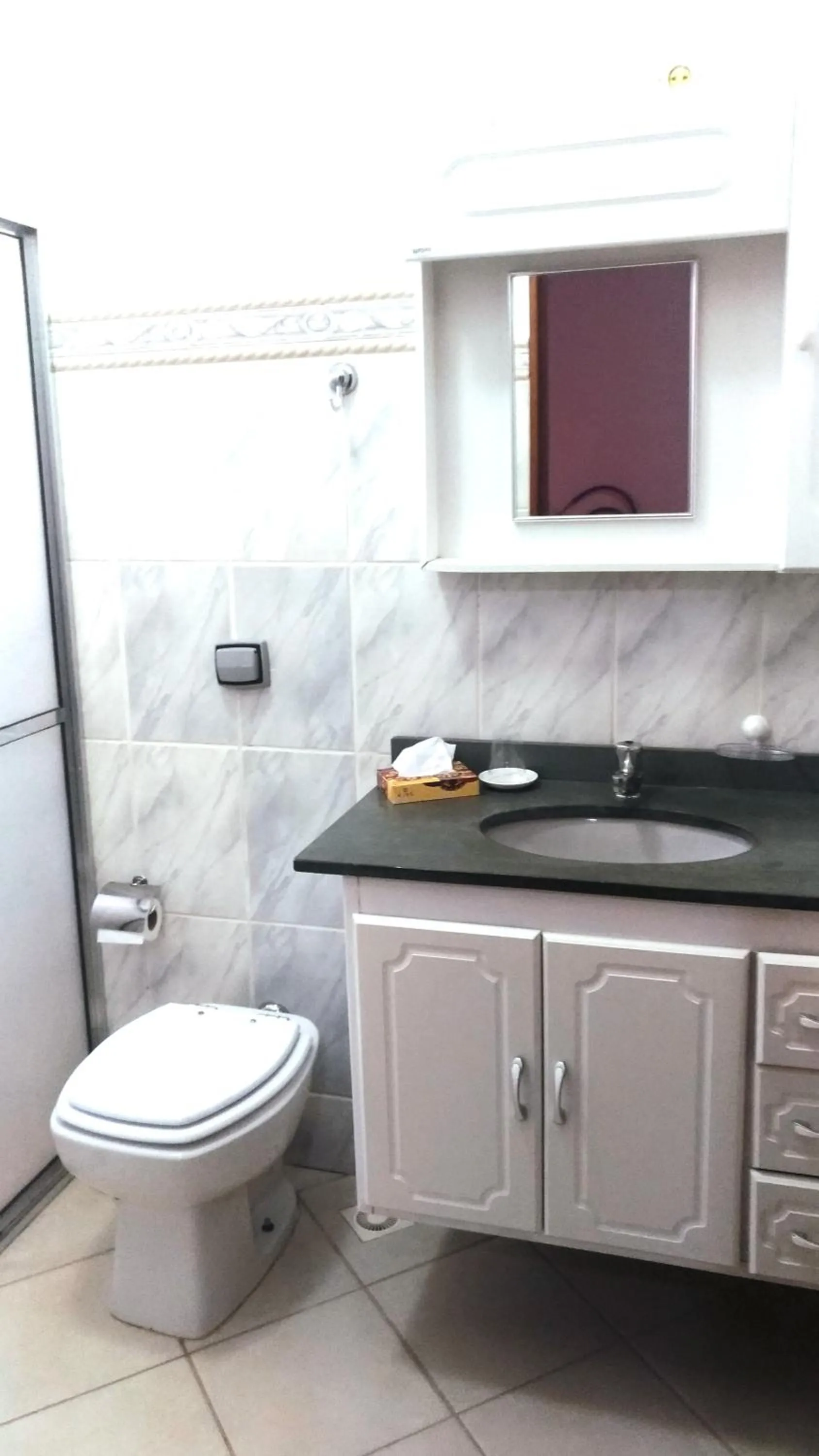 Bathroom in Pousada Montanha da Pedra Grande