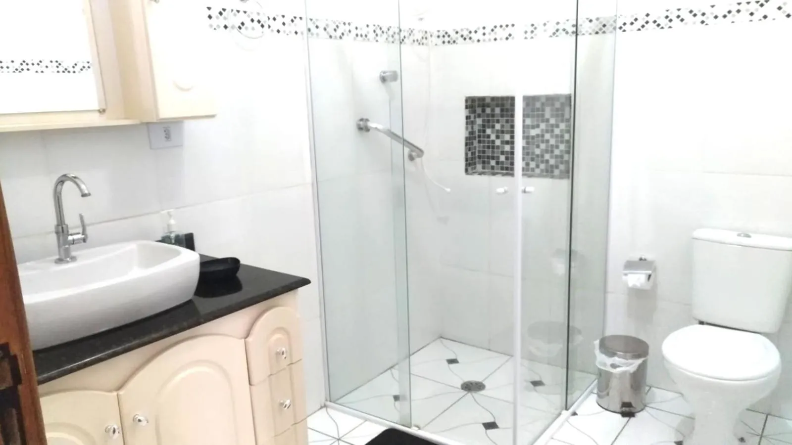 Bathroom in Pousada Montanha da Pedra Grande