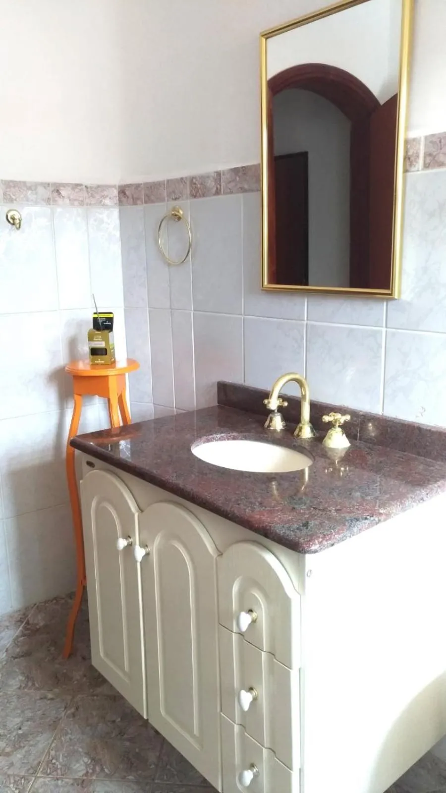 Bathroom in Pousada Montanha da Pedra Grande