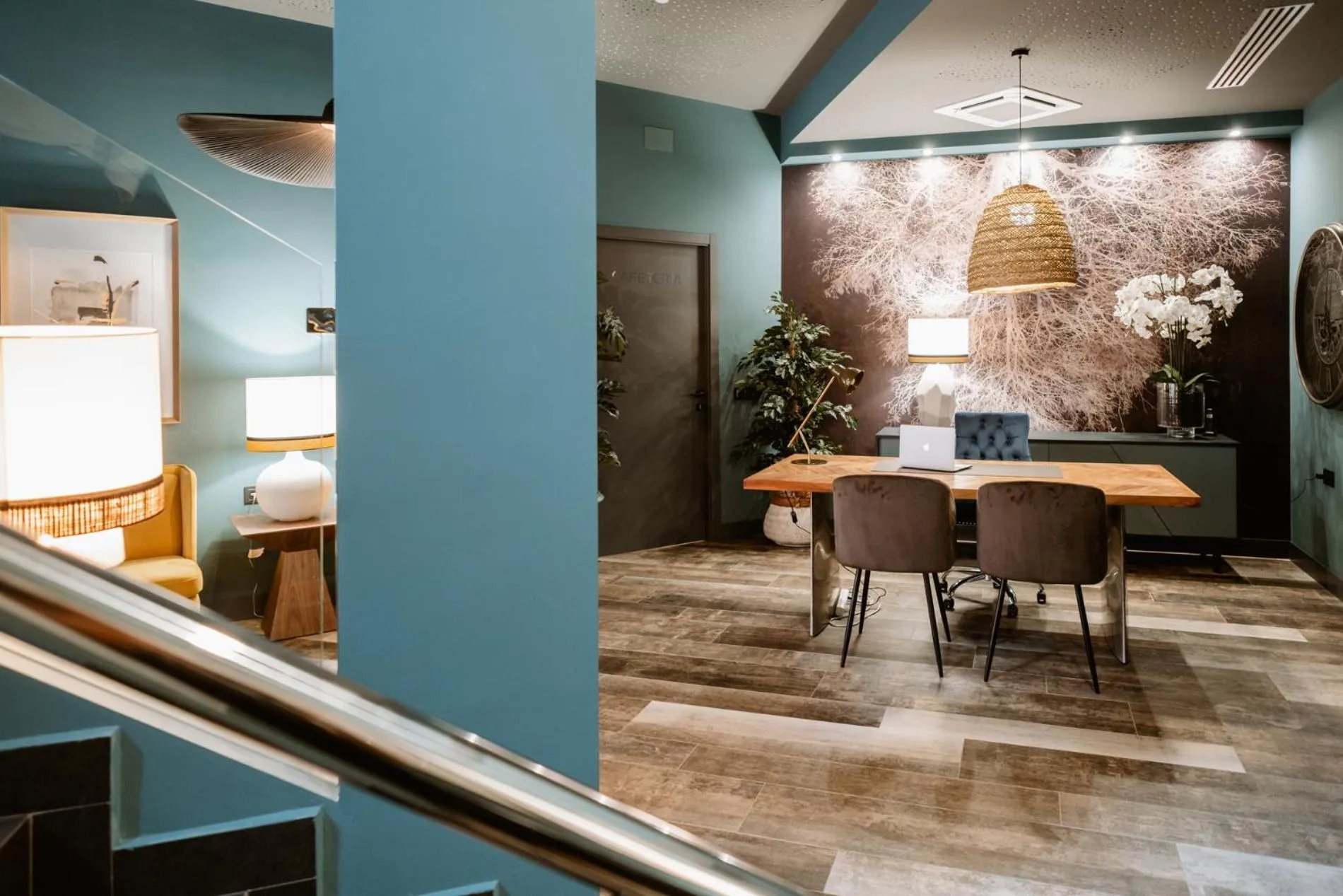 Lobby or reception in Hotel GilMar Orellana la Vieja