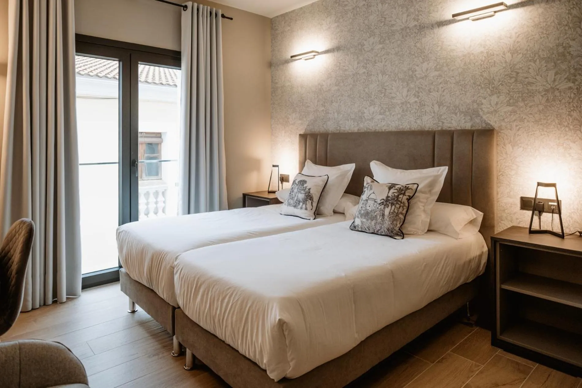 Bed in Hotel GilMar Orellana la Vieja