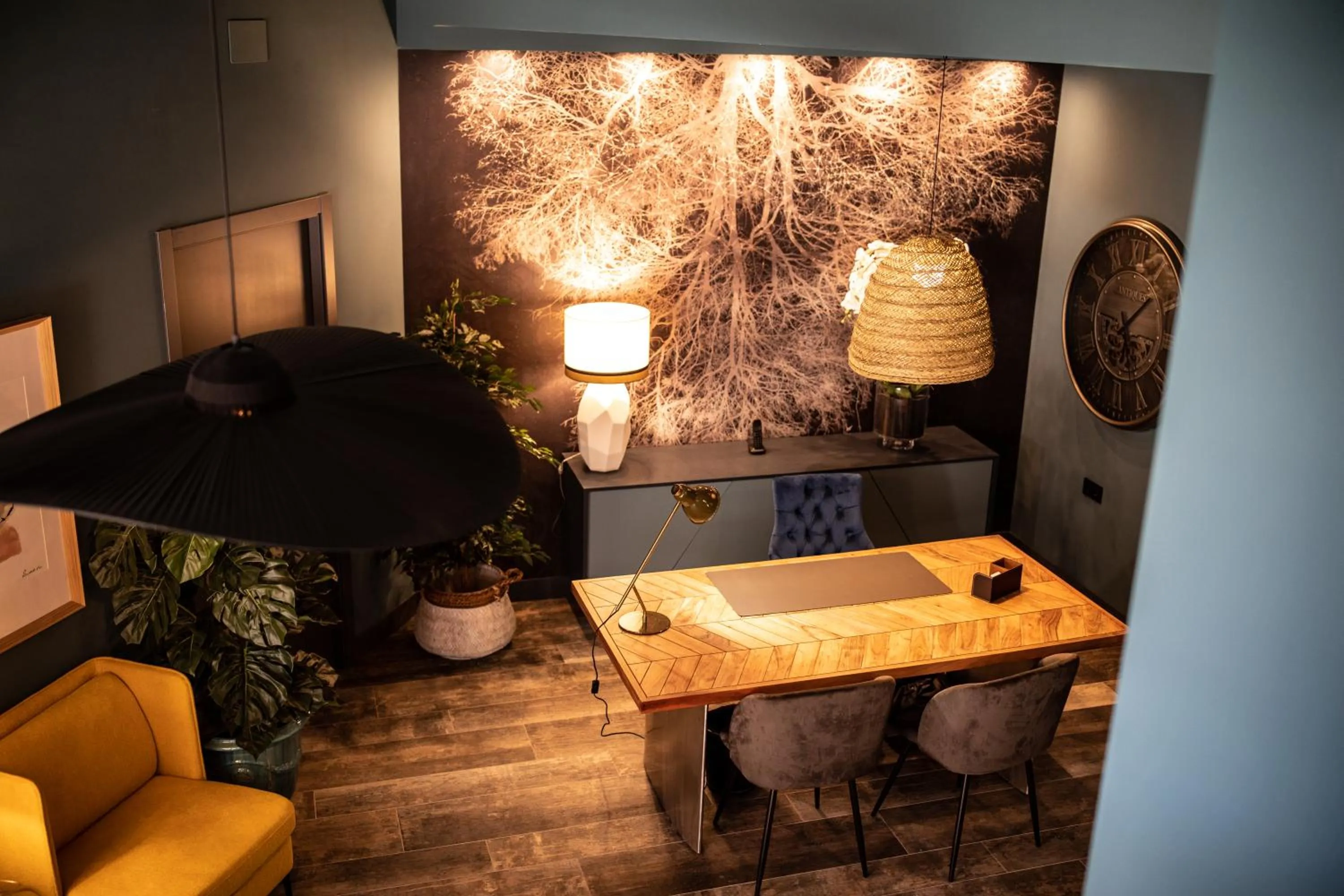 Lobby or reception in Hotel GilMar Orellana la Vieja