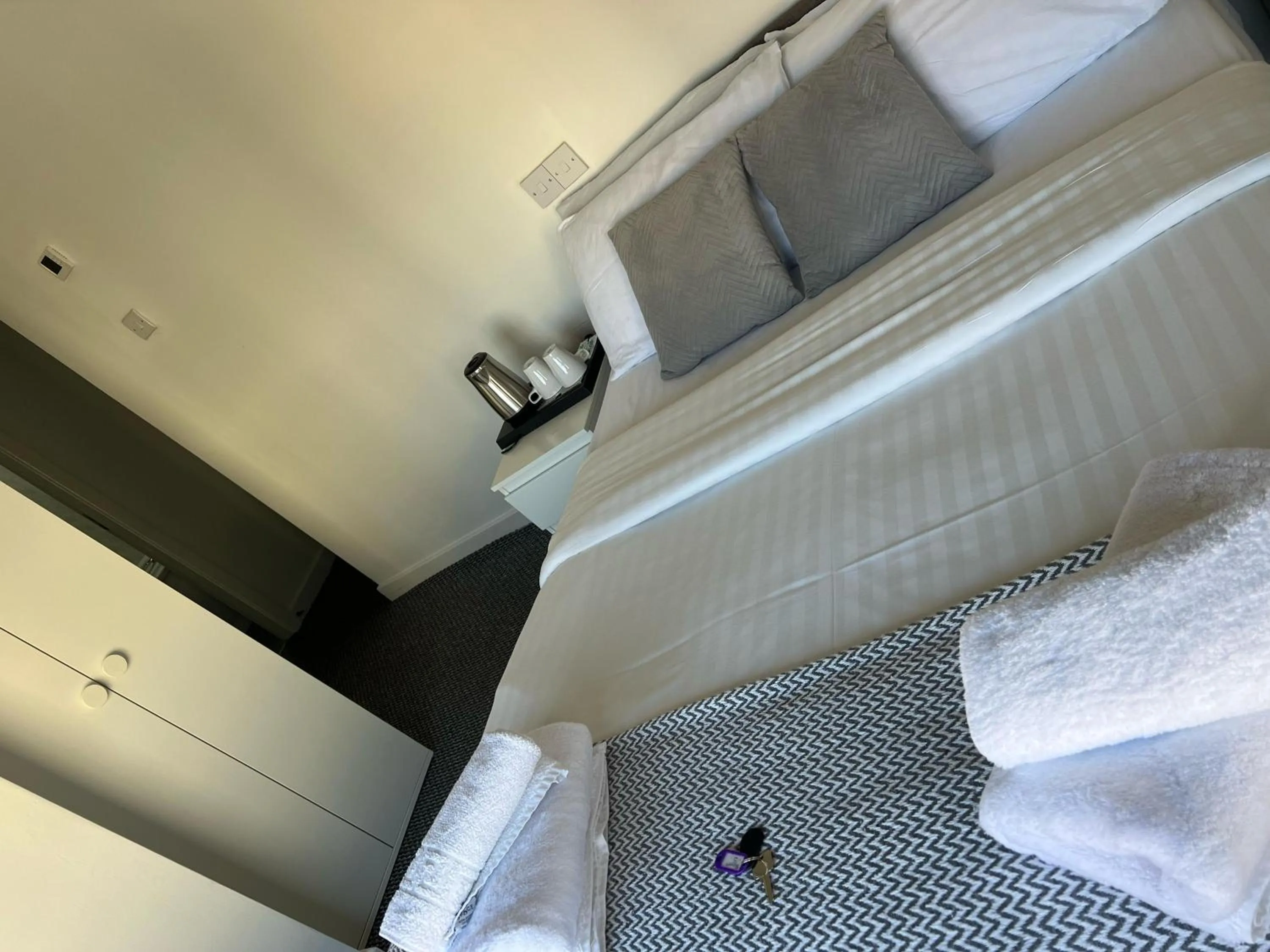 Bed in Alexandra Hotel