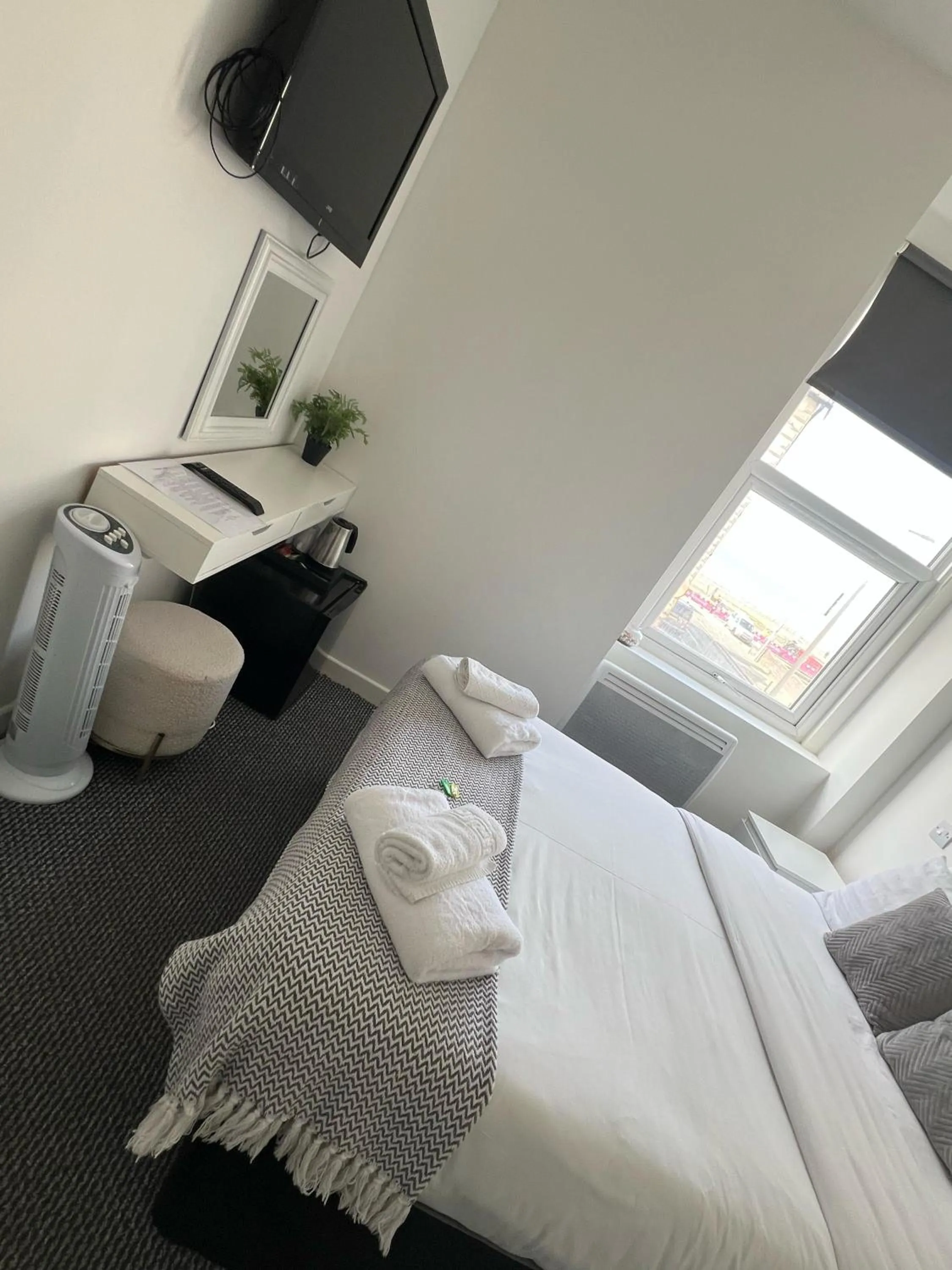 Bed in Alexandra Hotel