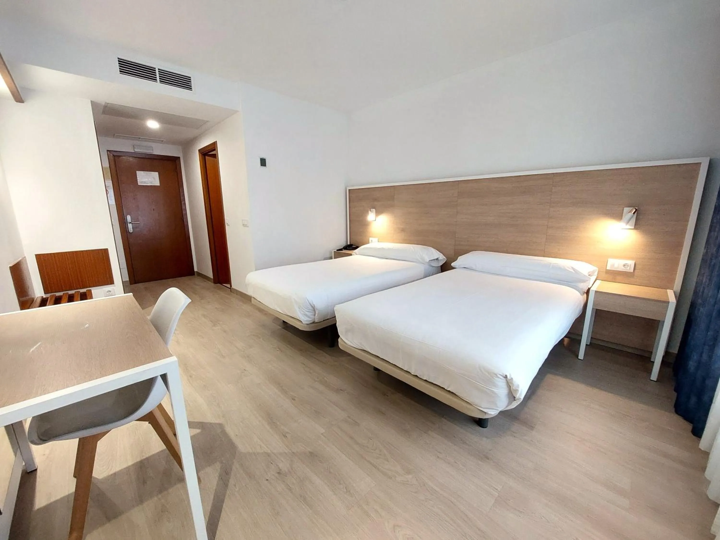 Bed in Hotel Costa Atlántica