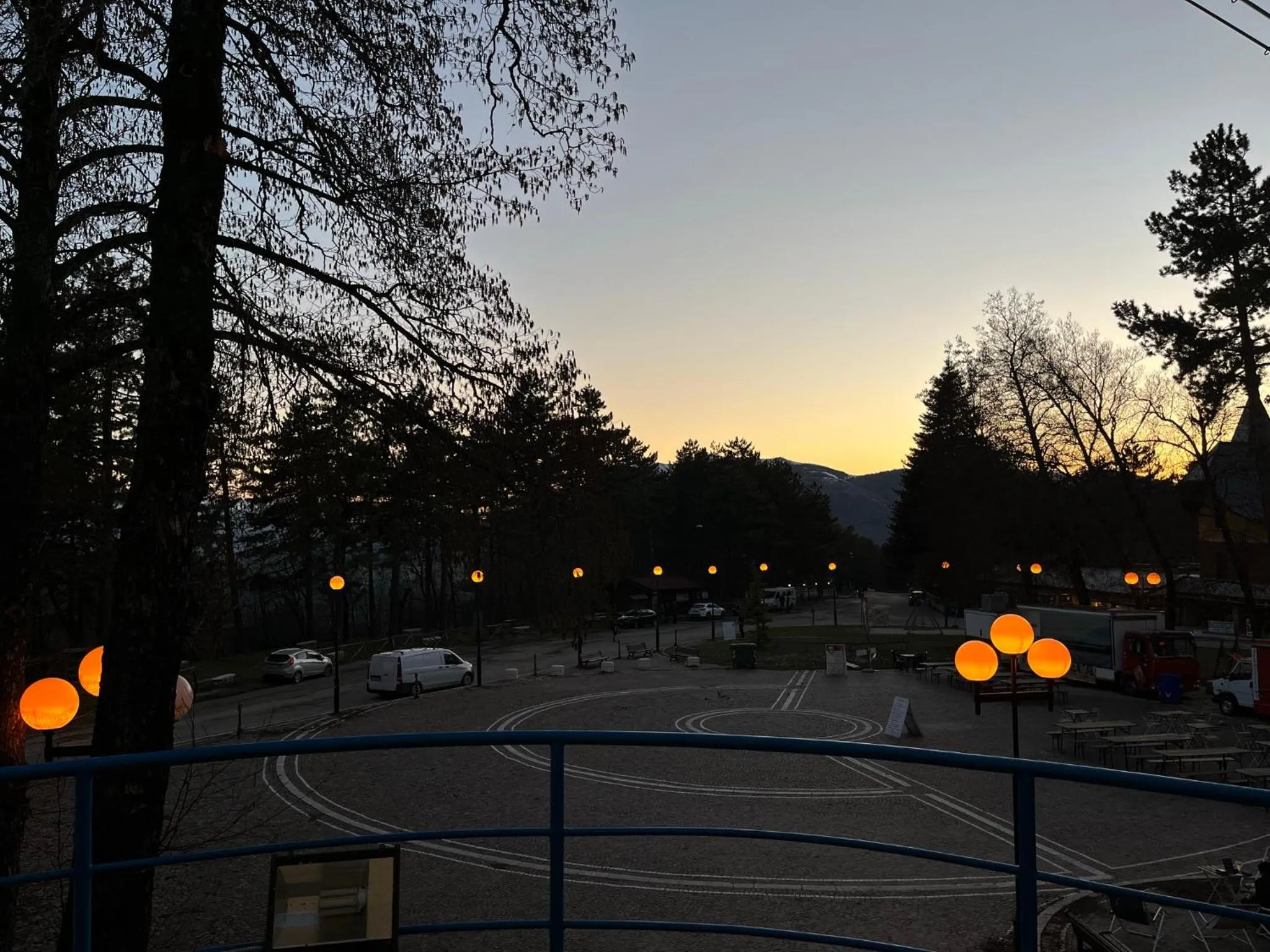 Balcony/Terrace in Hotel Cristallo Gran Sasso