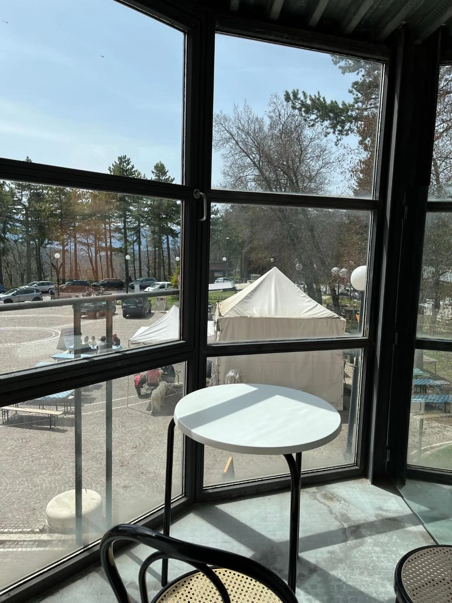 Balcony/Terrace in Hotel Cristallo Gran Sasso