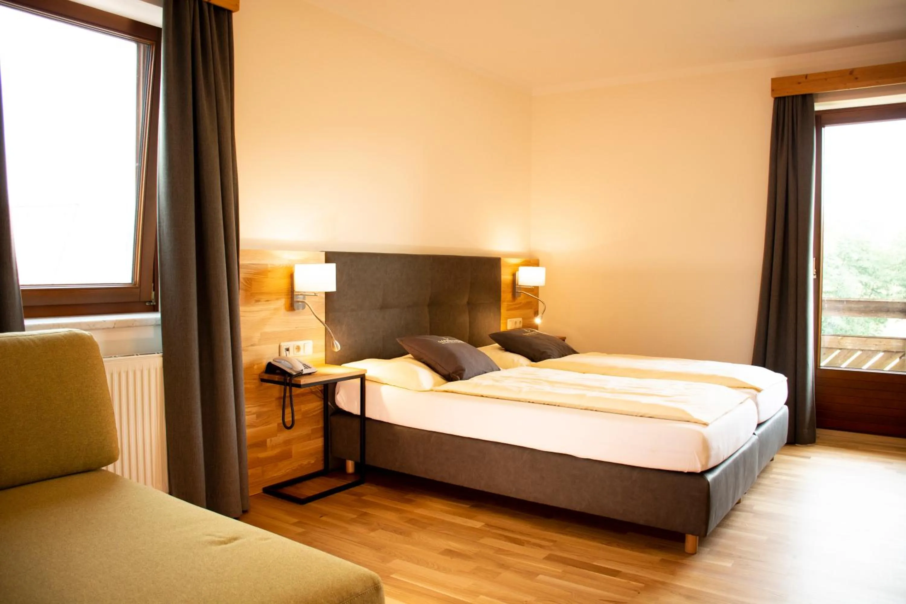 Photo of the whole room, Bed in Landhotel Gafringwirt