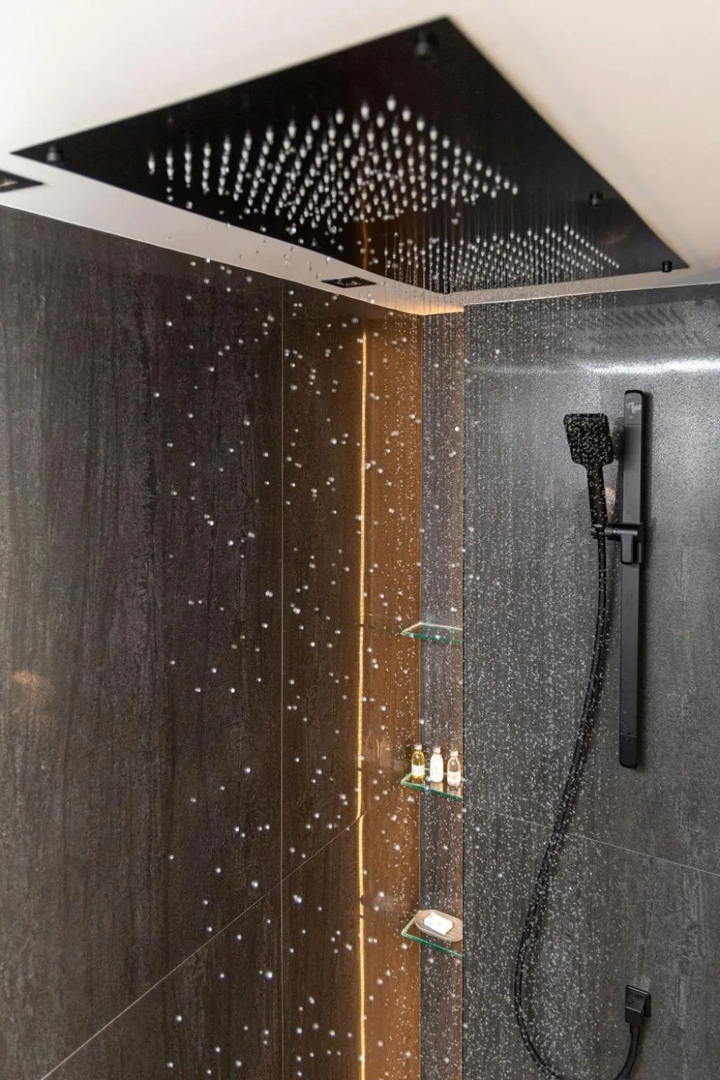 Shower in Hôtel des Coutellier