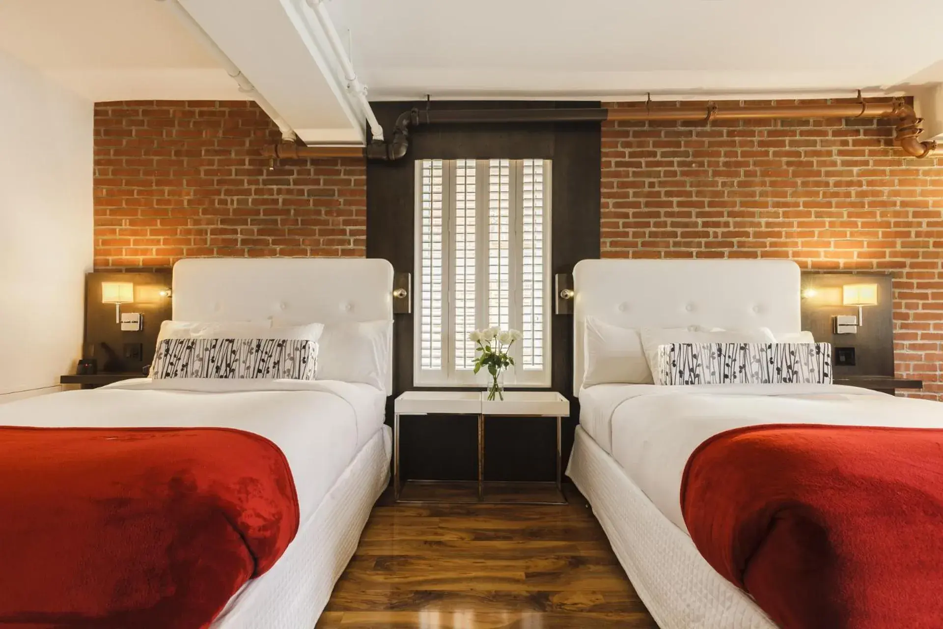 Suite with Two Double Beds in Hôtel des Coutellier Suite with Two Double Beds in Hôtel des Coutellier