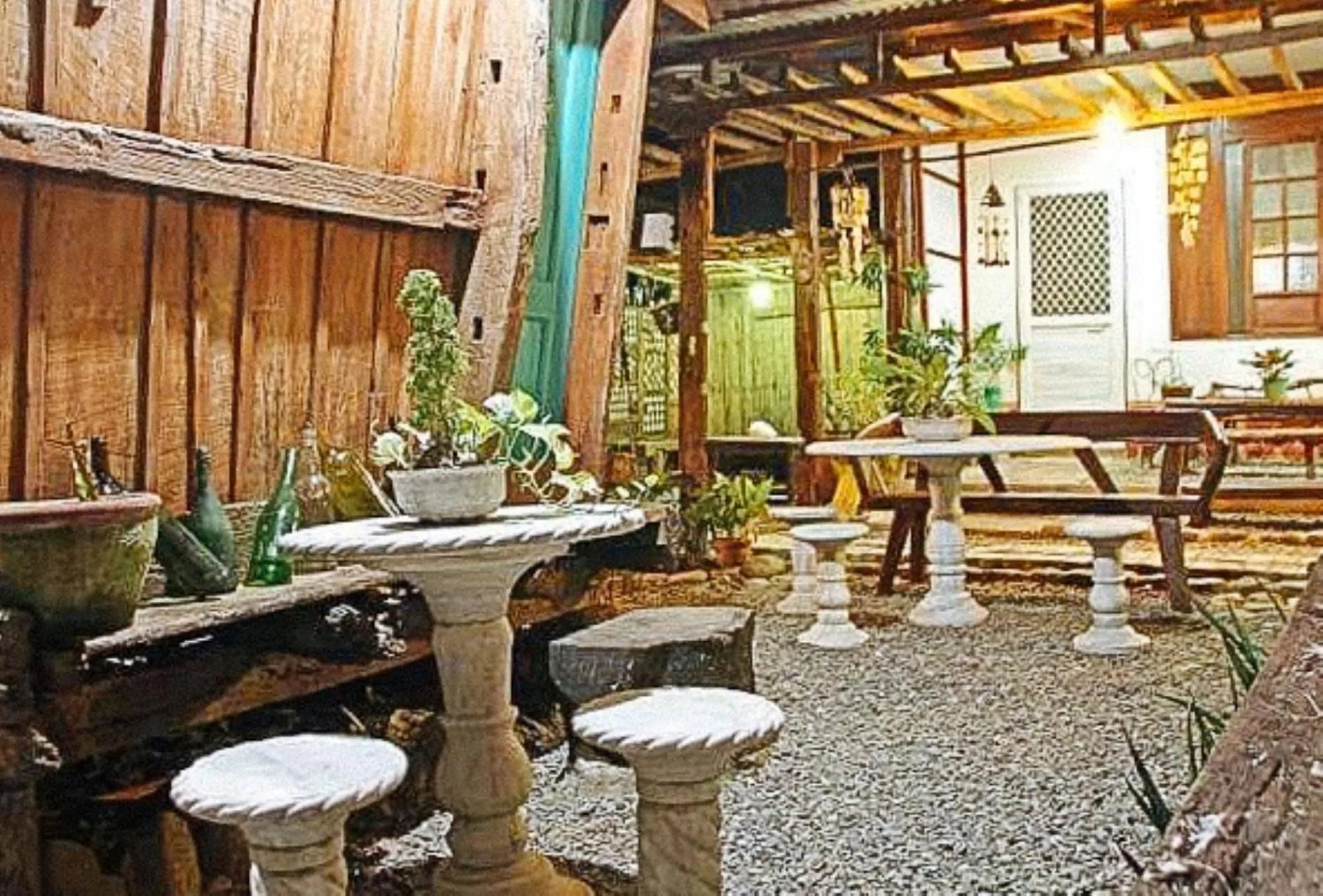 Garden in RedDoorz Hostel at Deomar Hometel & Farm Cafe Vigan Ilocos
