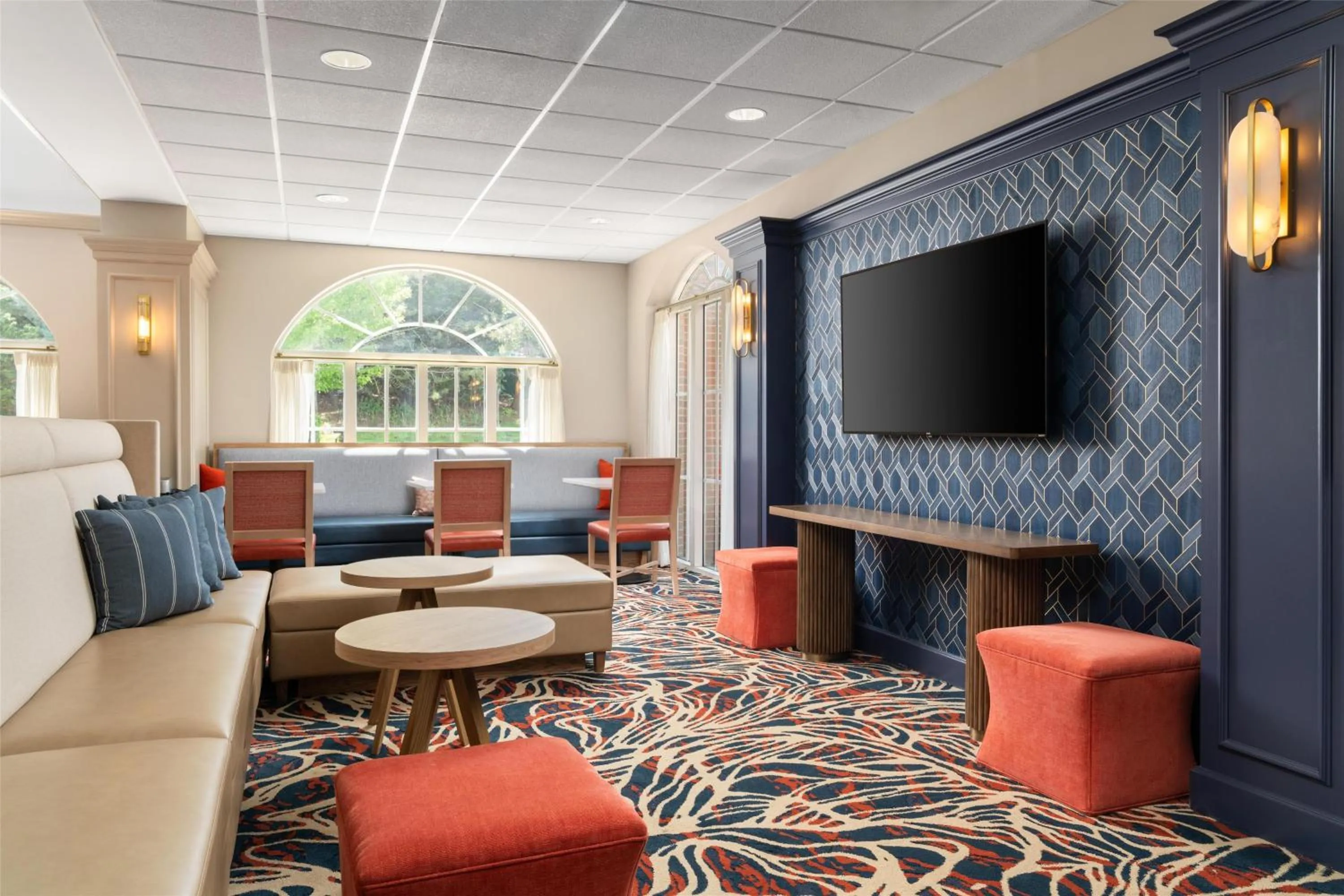 Lobby or reception in Hampton Inn & Suites Middletown