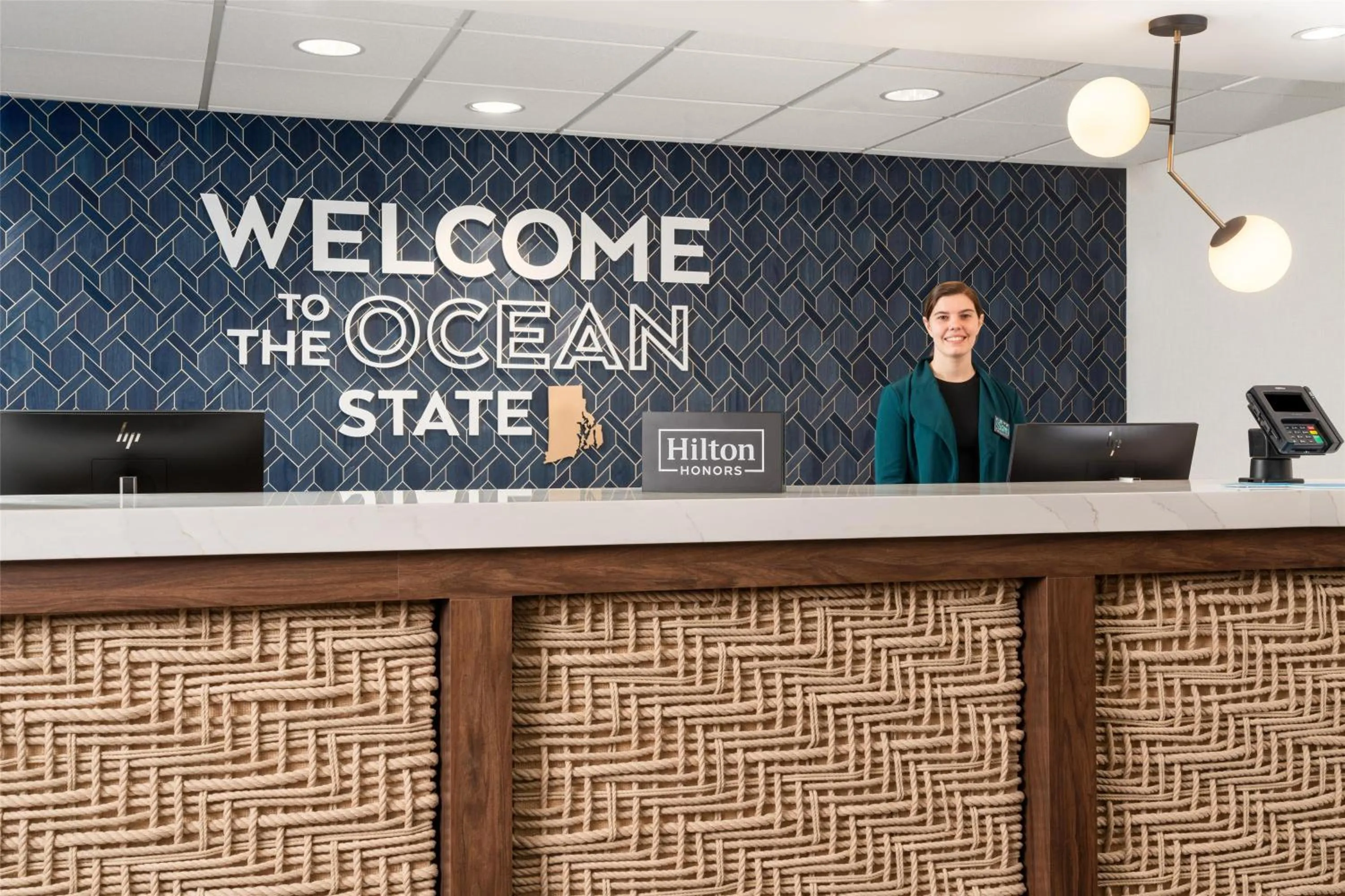 Lobby or reception in Hampton Inn & Suites Middletown