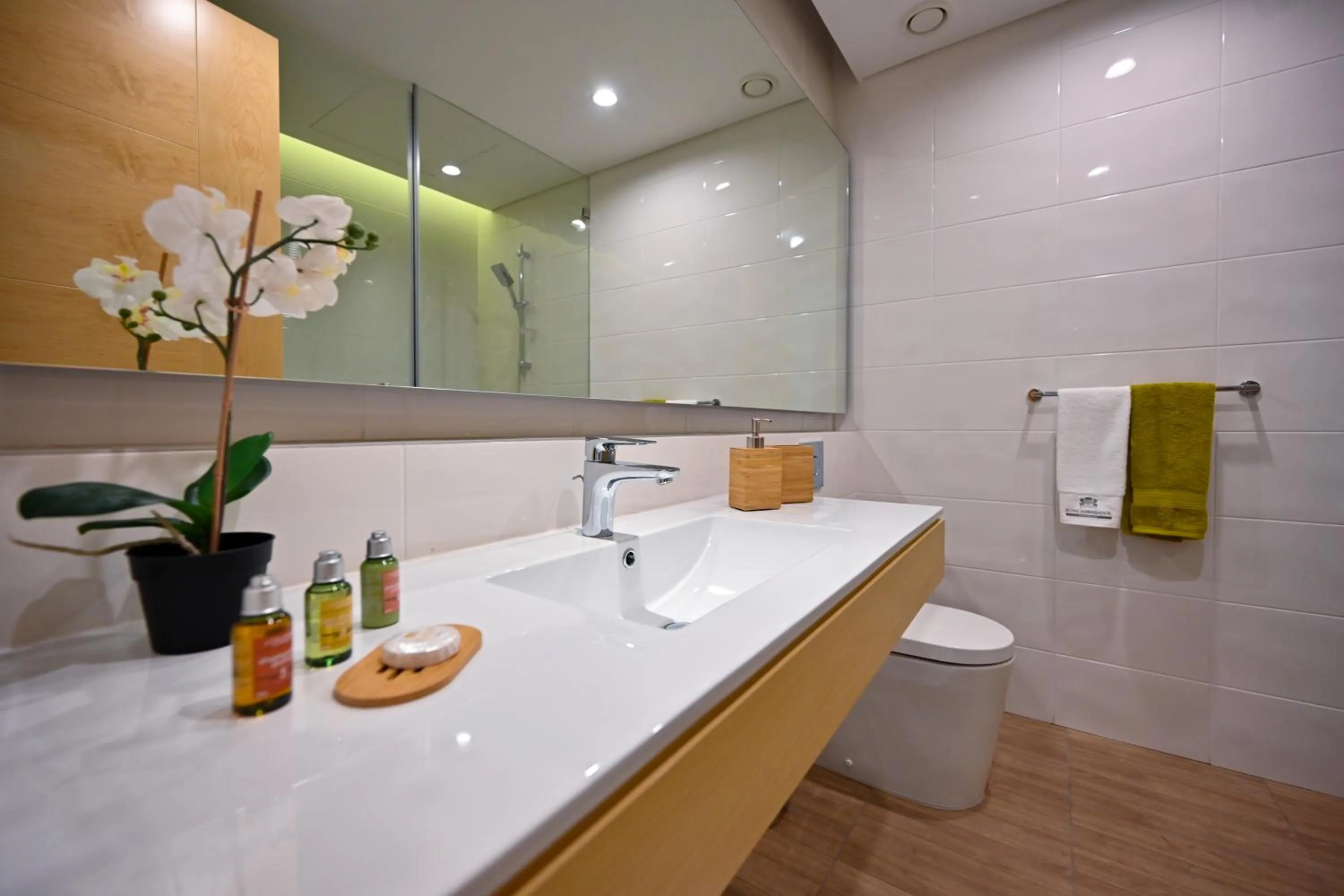 Bathroom in Springfield Suites