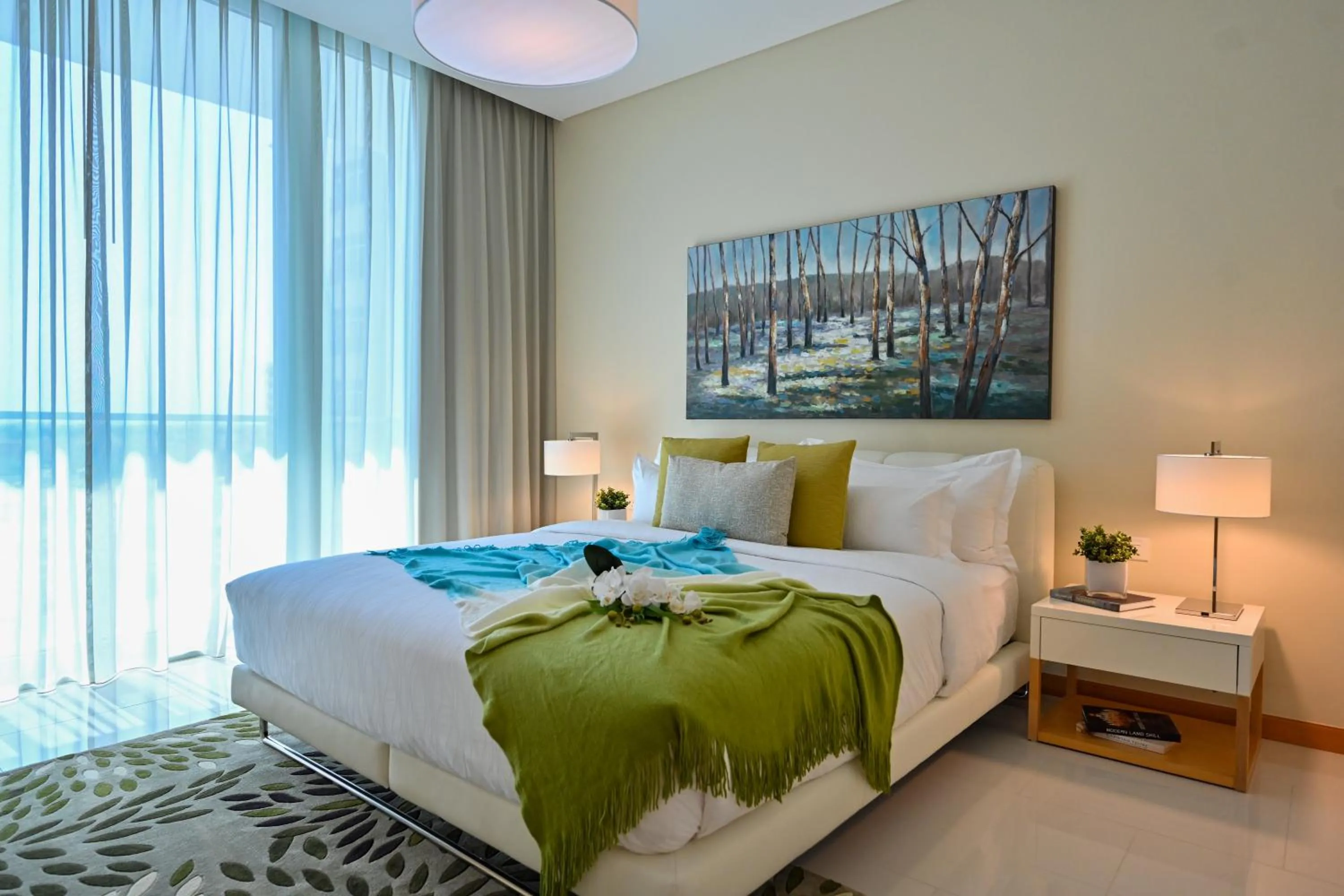 Bed in Springfield Suites