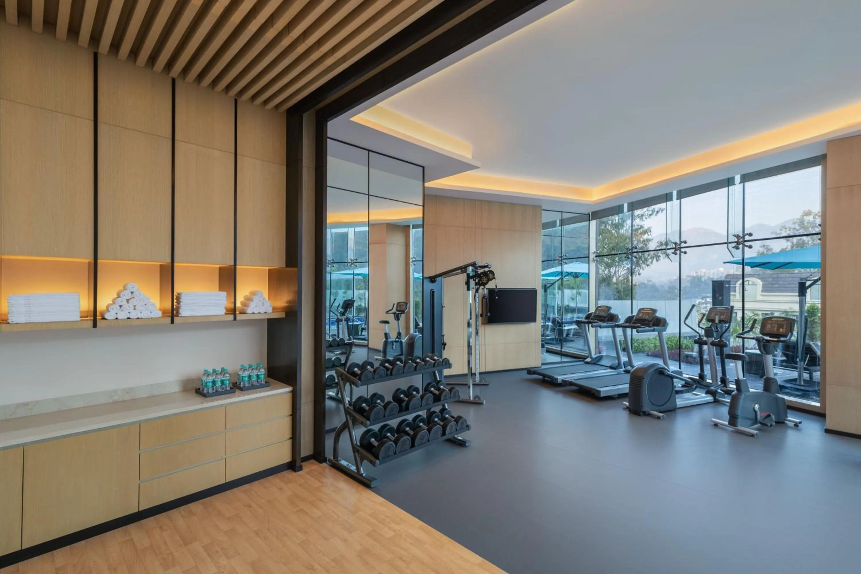 Fitness centre/facilities in Fairfield by Marriott Dehradun