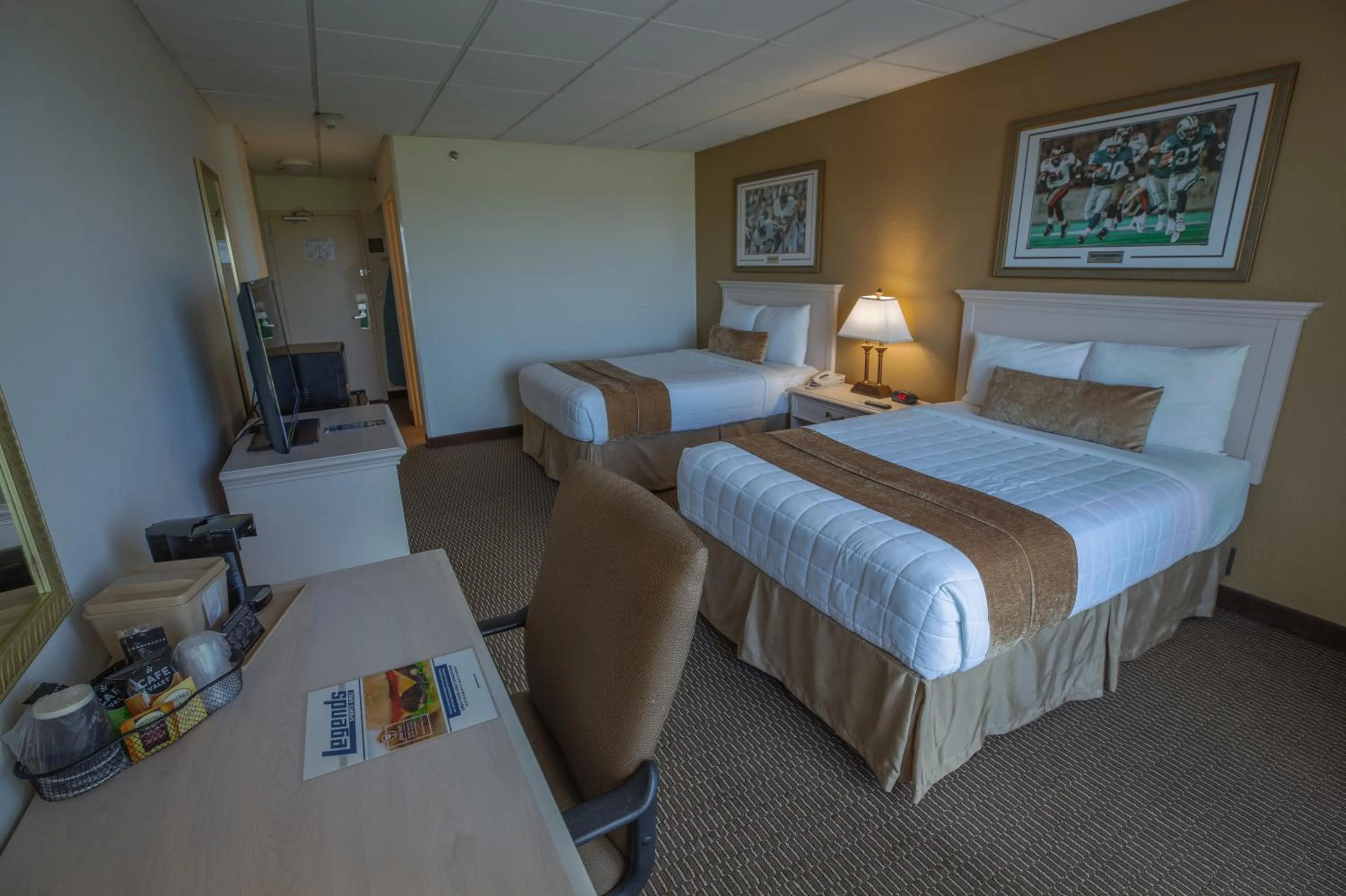 Bed in Stadium Hotel