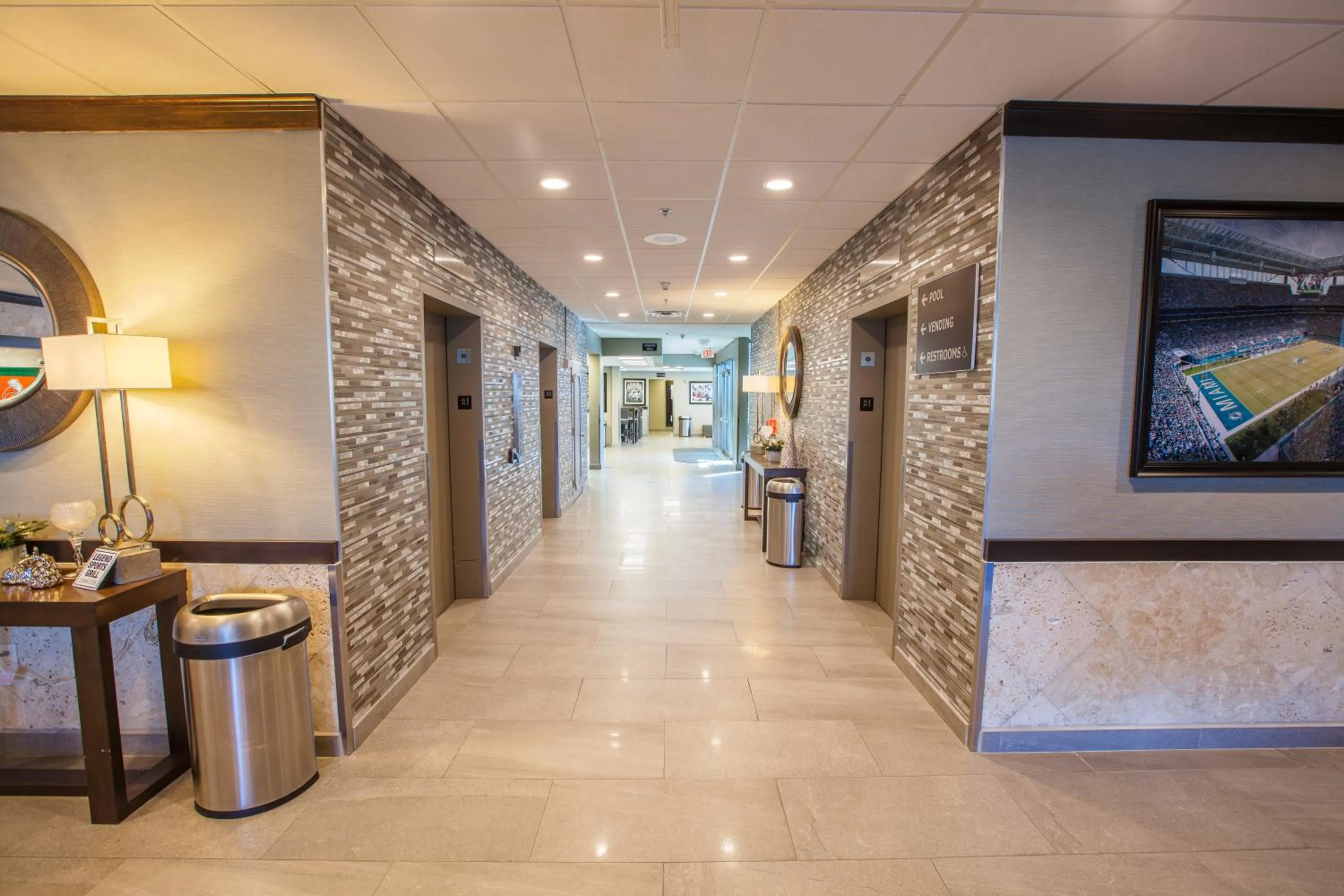 Lobby or reception in Stadium Hotel