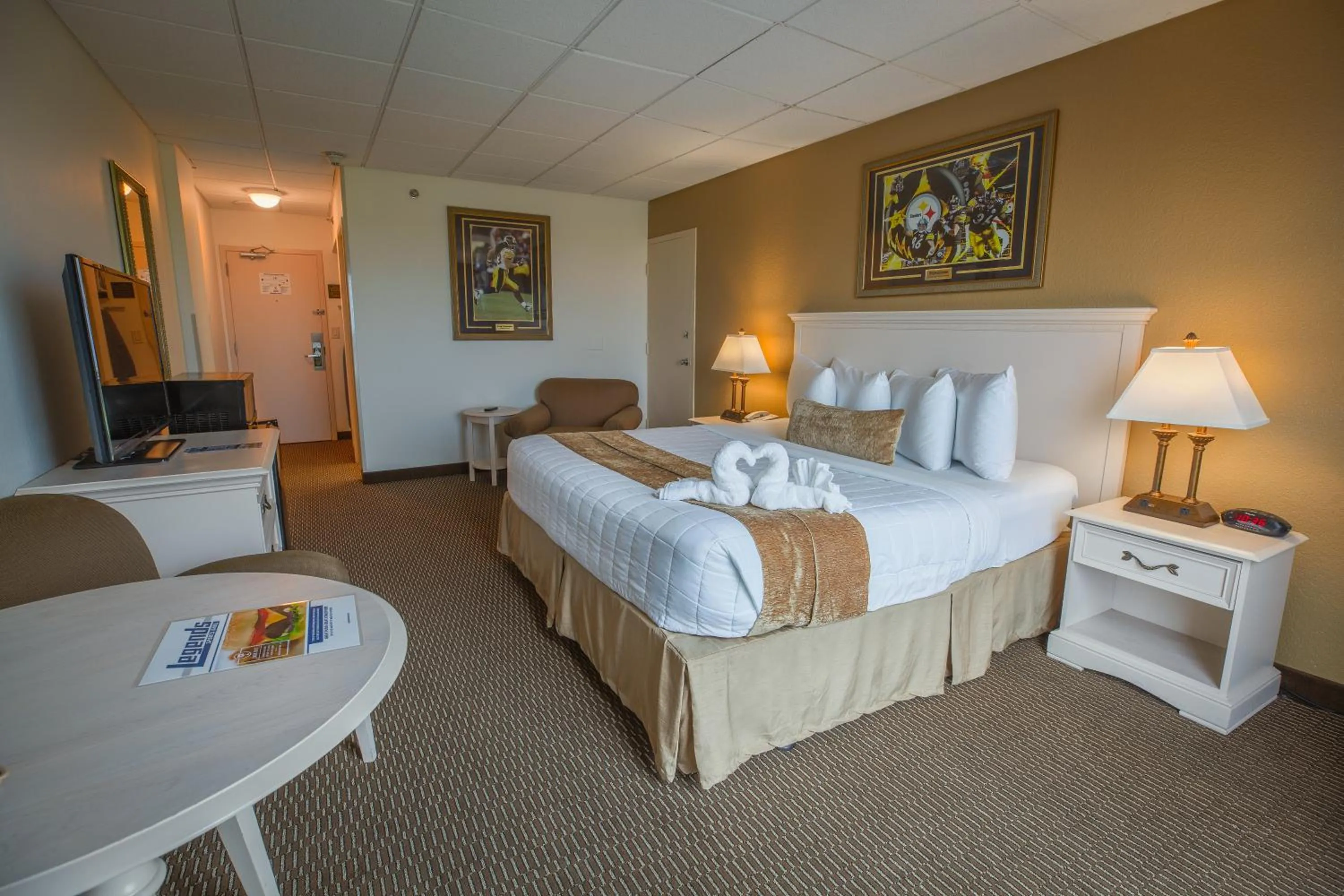 Bed in Stadium Hotel