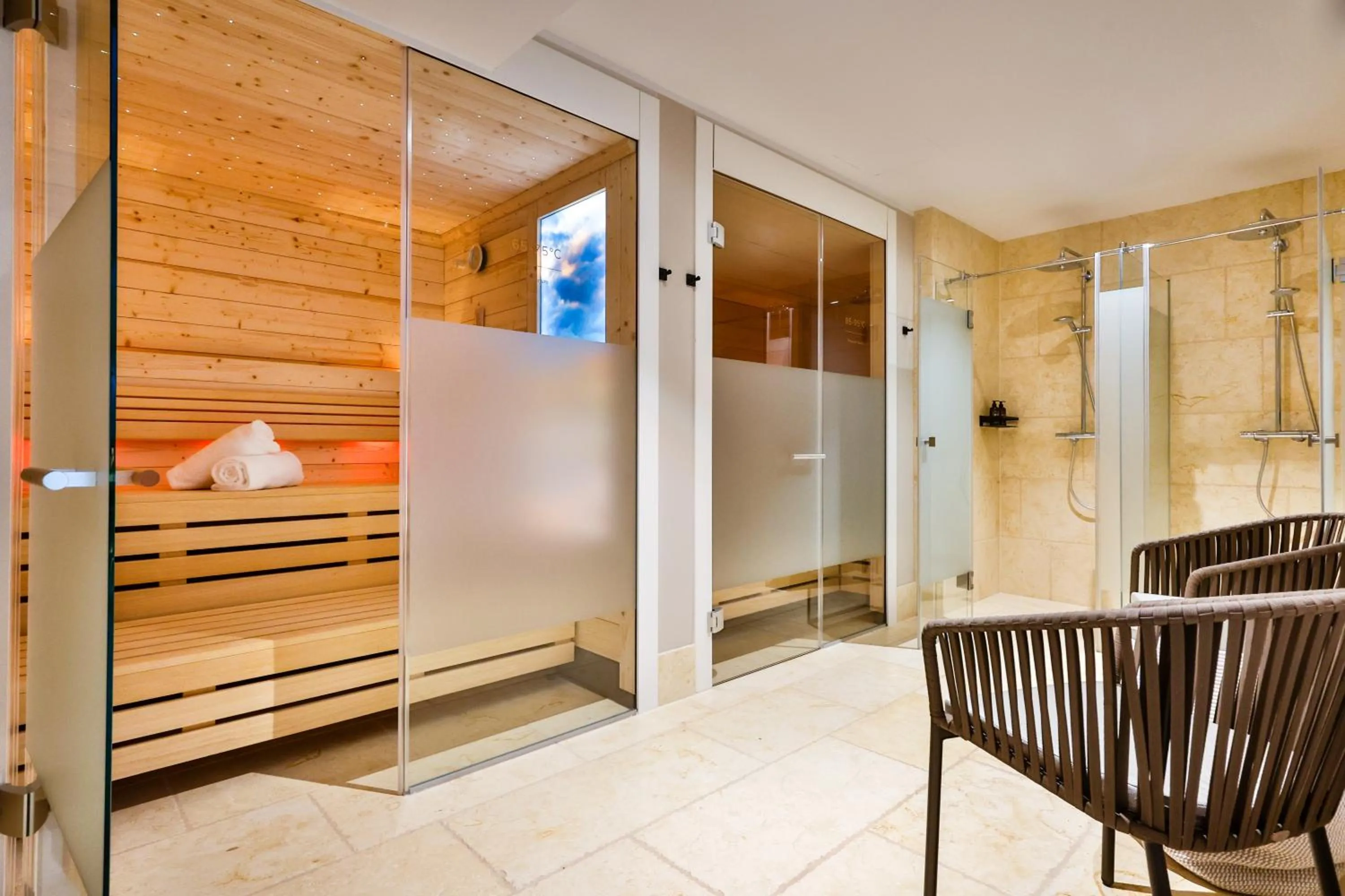 Sauna in I LOVE SYLT Hotel Terminus ADULTS ONLY