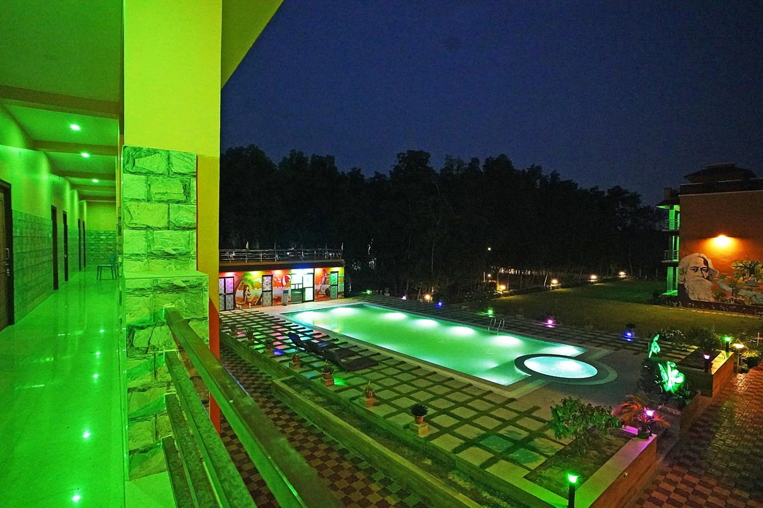 Night in Resort Neel Nirjan !! Best Family Couple friendly family Resort!!