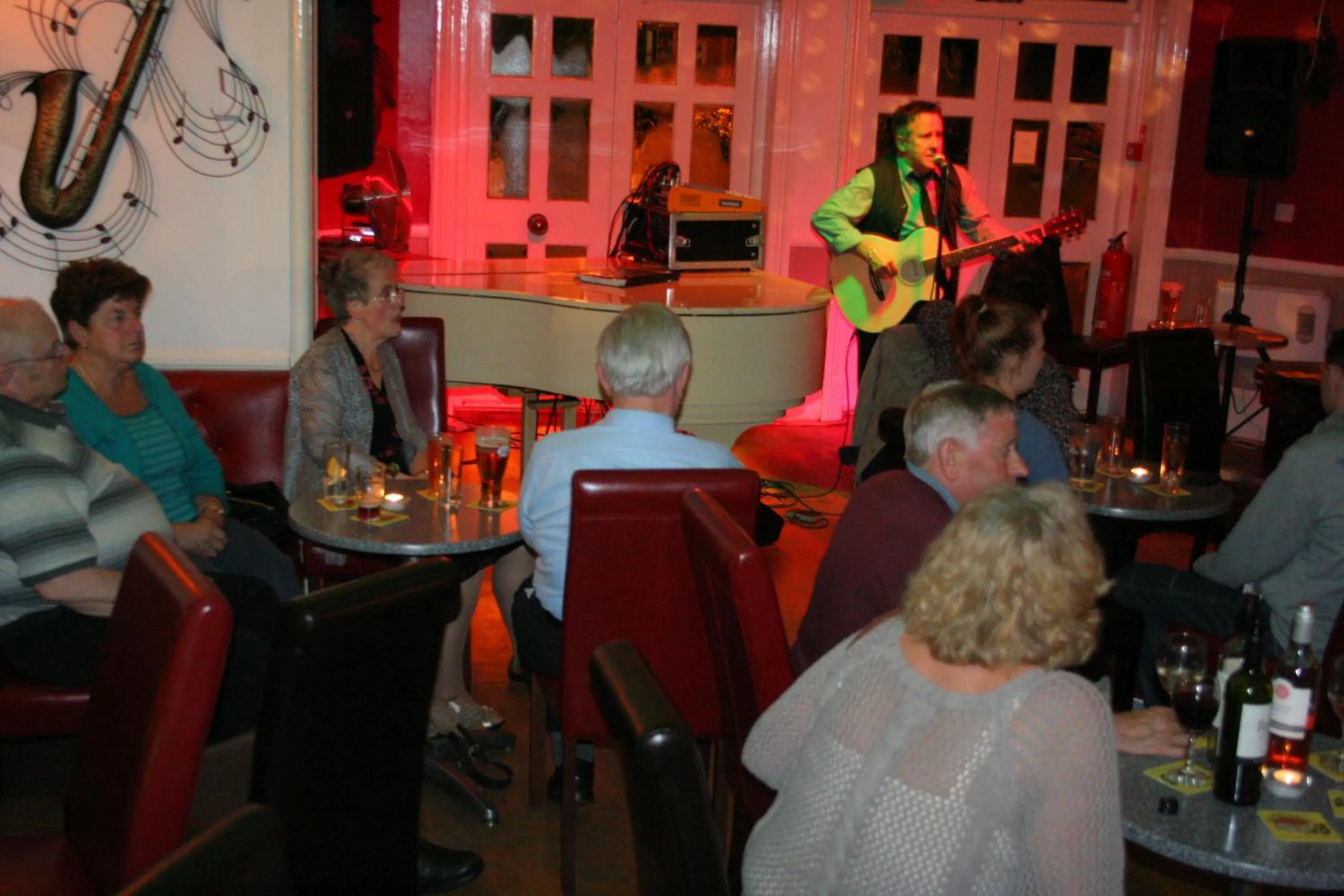 People in Holliers Hotel