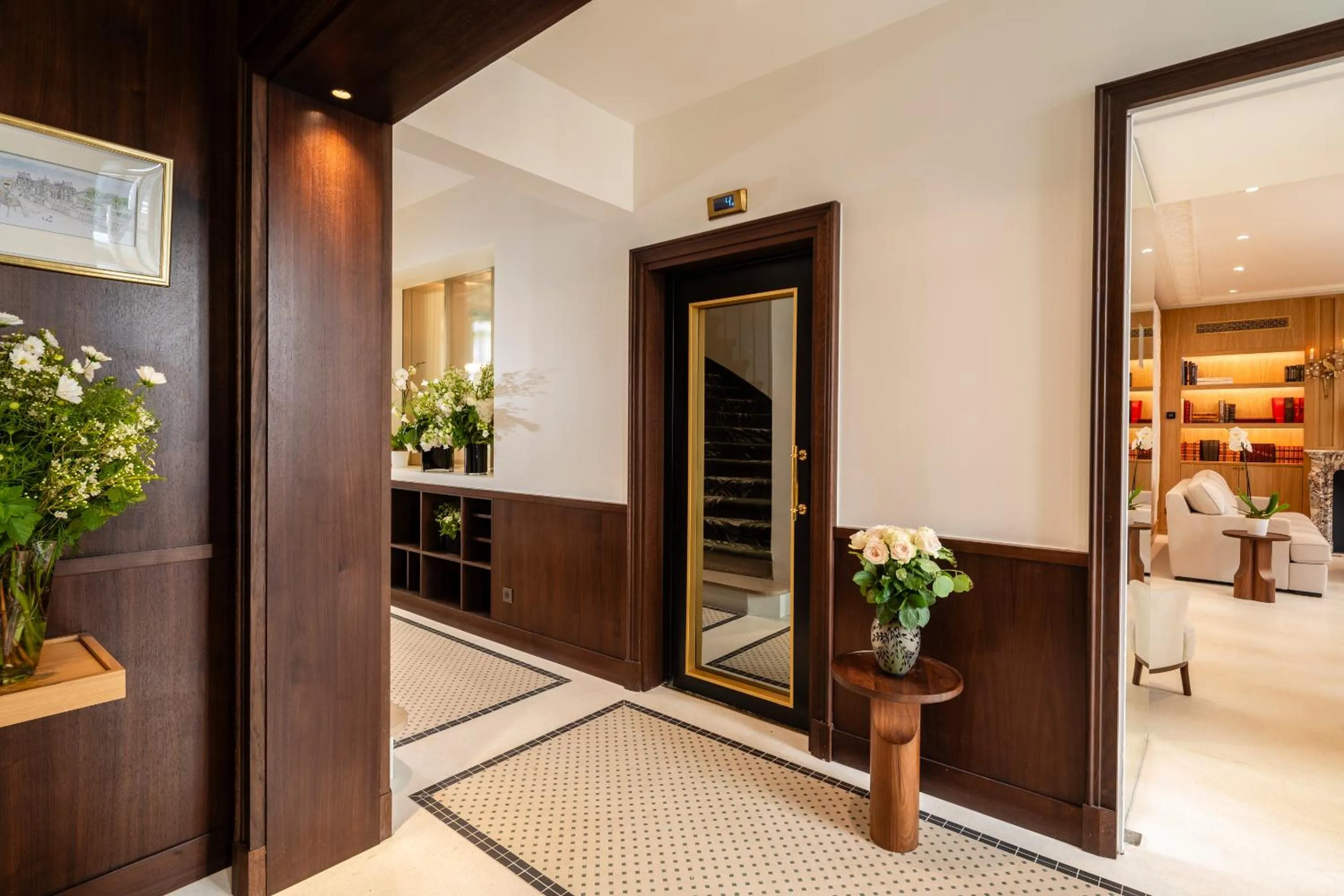 Lobby or reception in Hôtel Villa Madame - Saint-Germain-des-Prés