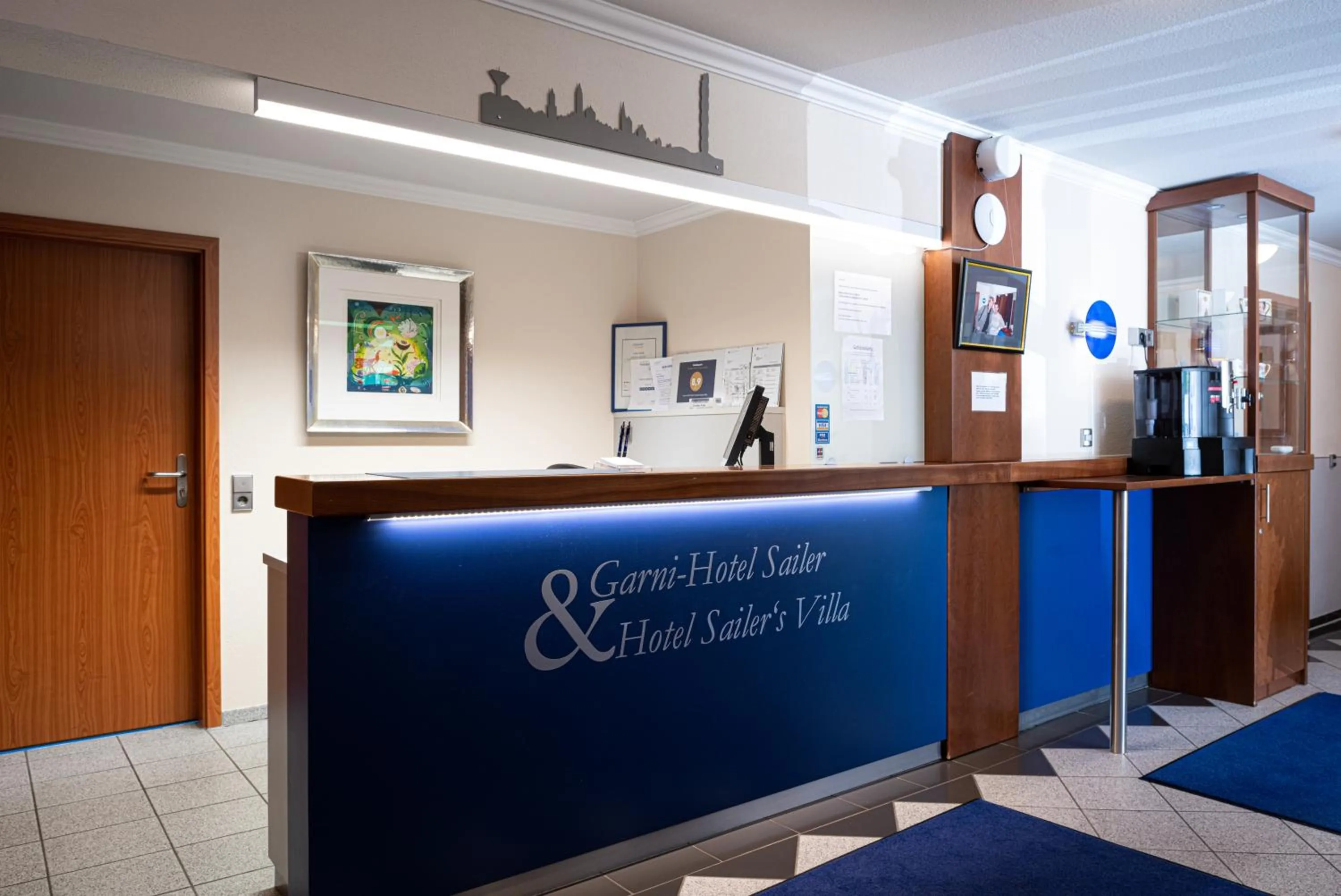 Lobby or reception, Bed in Garni-Hotel Sailer & Hotel Sailer´s Villa