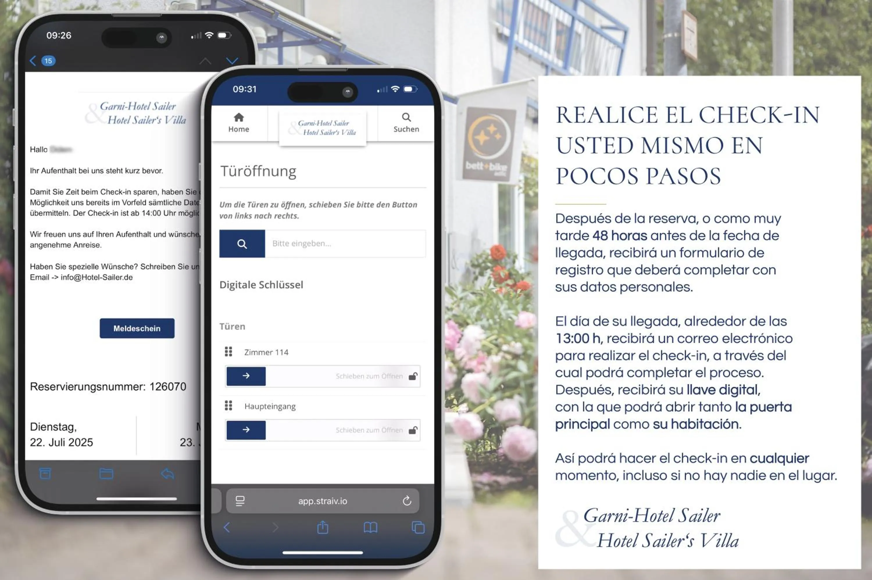 Property building in Garni-Hotel Sailer & Hotel Sailer´s Villa