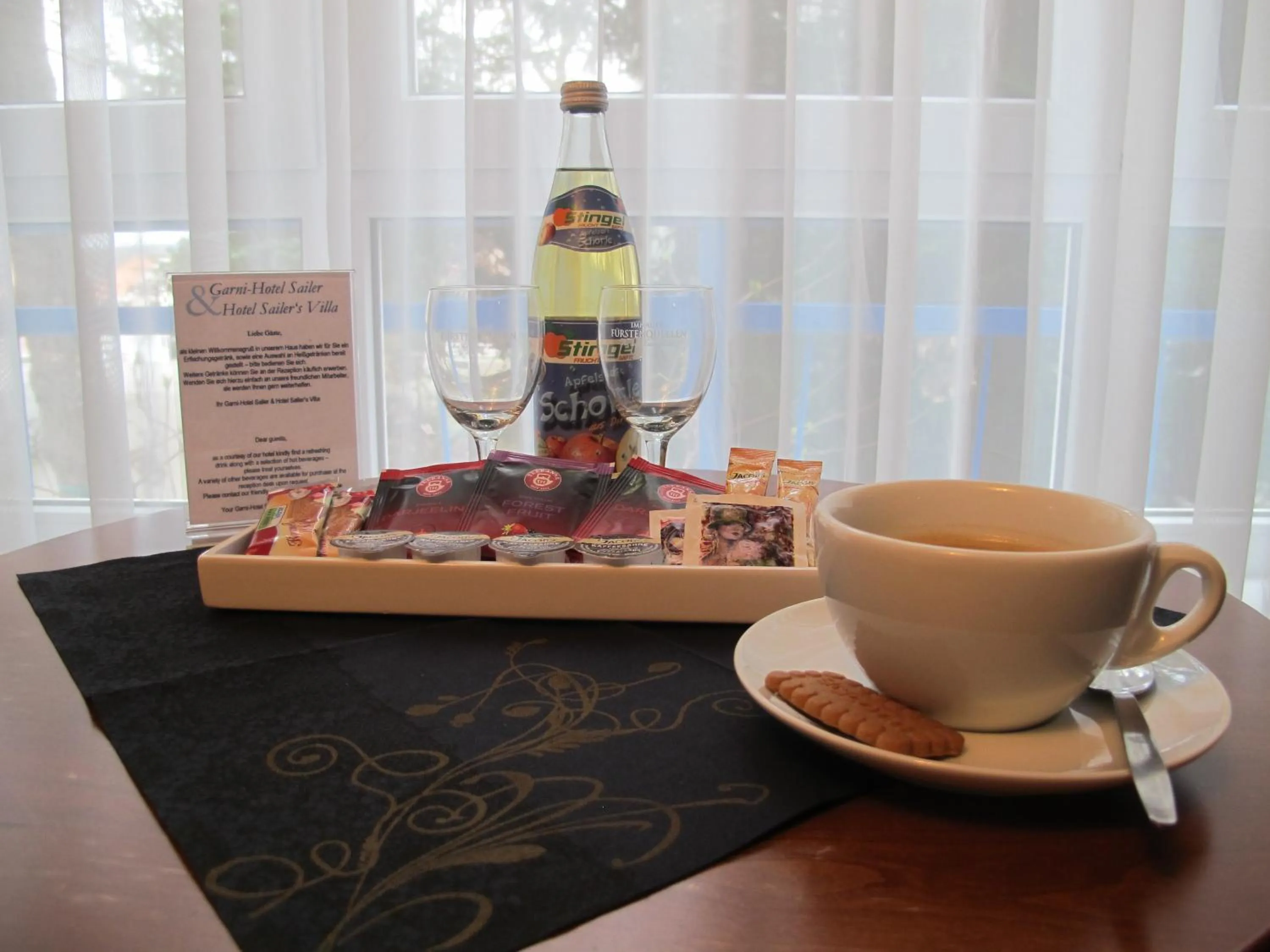 Non alcoholic drinks in Garni-Hotel Sailer & Hotel Sailer´s Villa