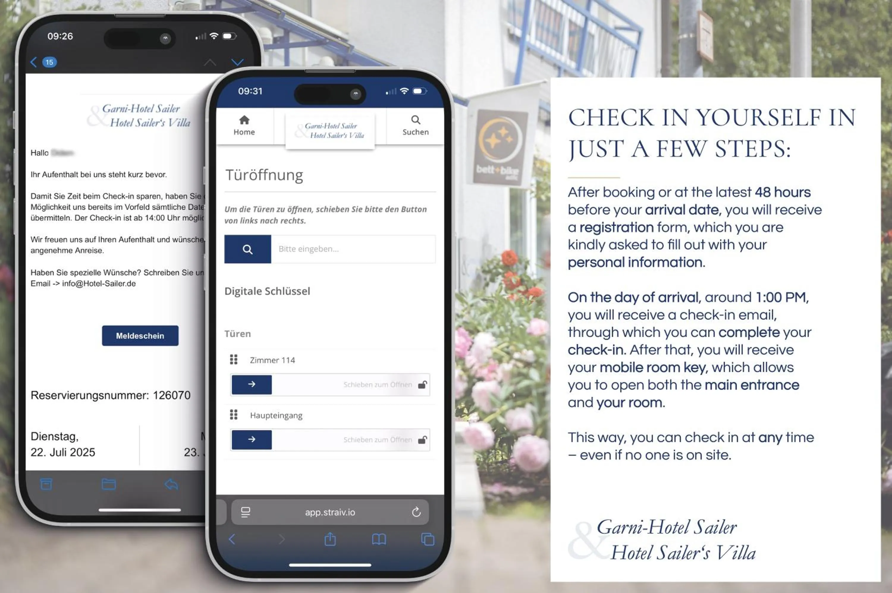 Property building in Garni-Hotel Sailer & Hotel Sailer´s Villa