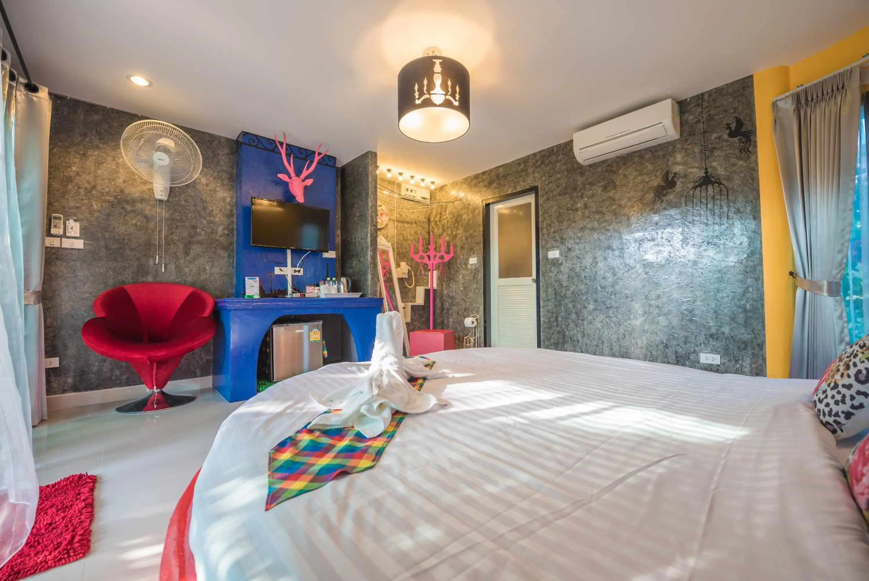 Bed in Is Am O Chiang Mai Resort