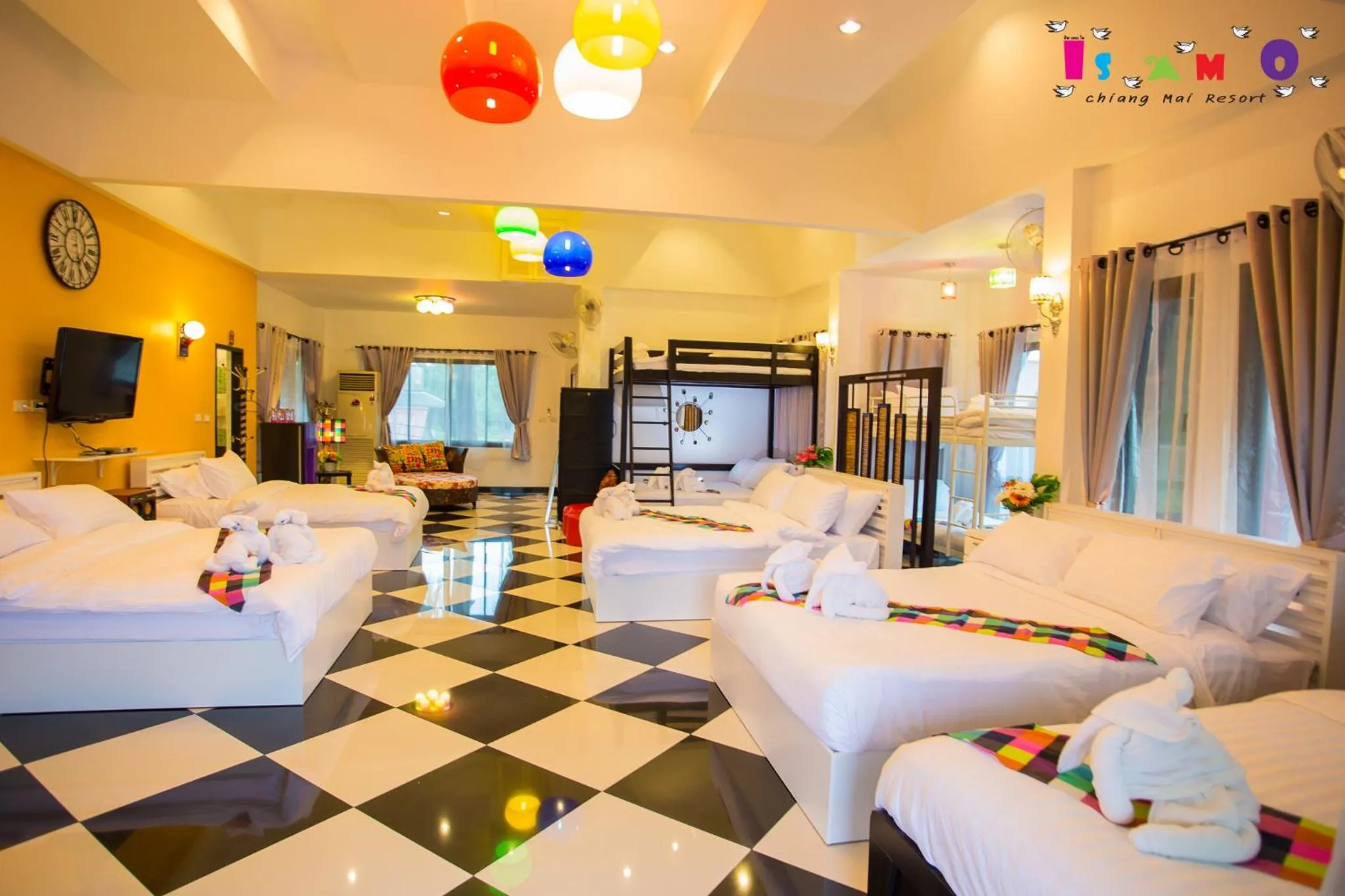 Bed in Is Am O Chiang Mai Resort