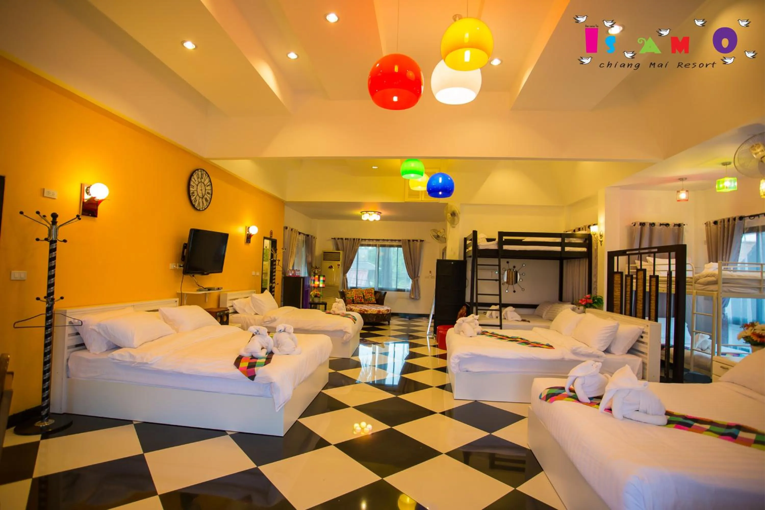 Bed in Is Am O Chiang Mai Resort