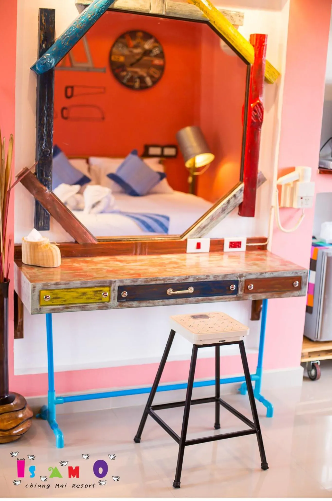 Bed in Is Am O Chiang Mai Resort