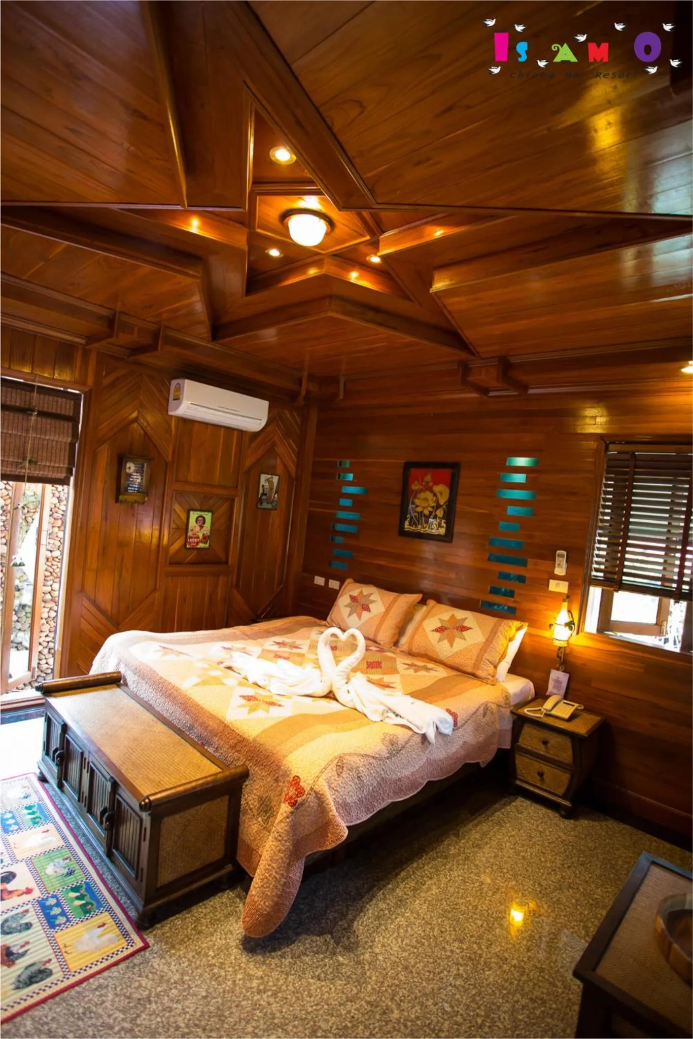 Bed in Is Am O Chiang Mai Resort