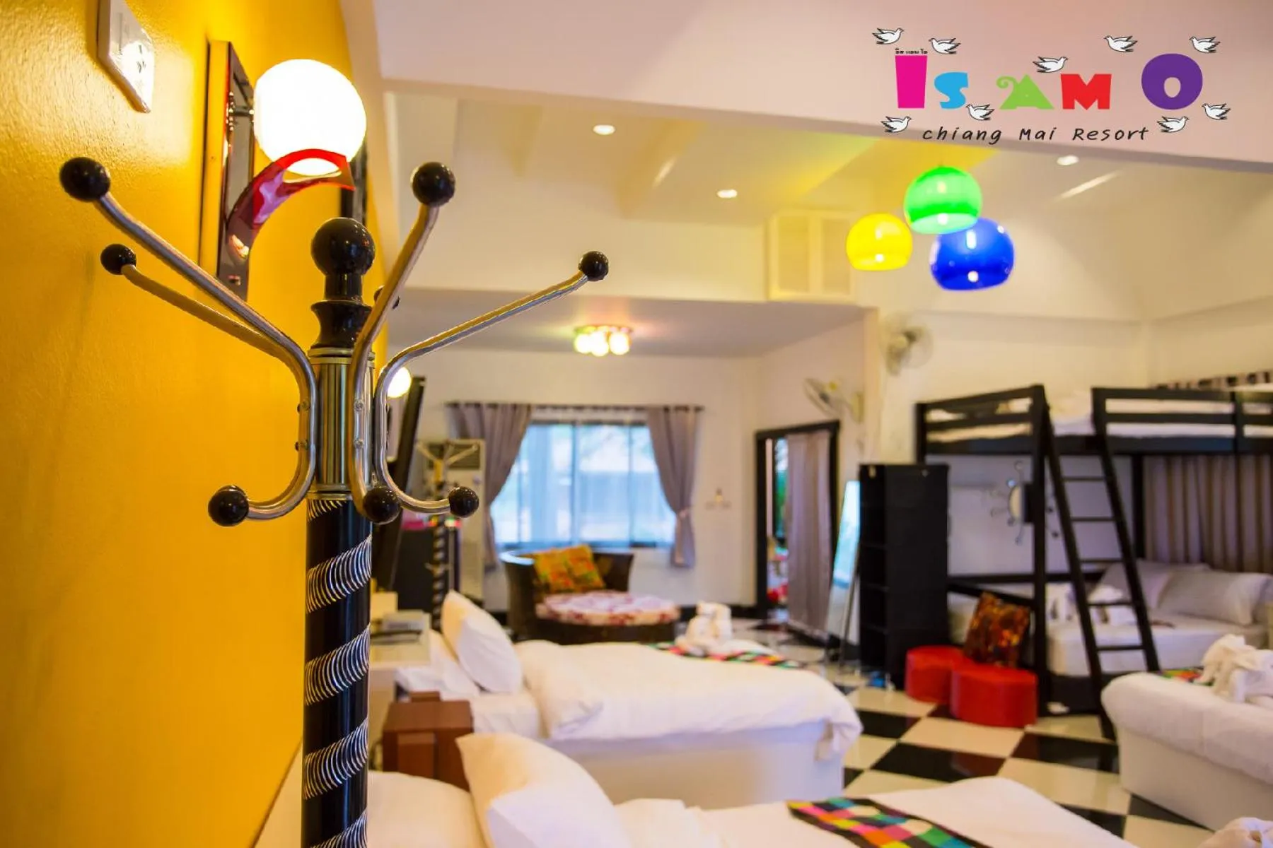 Bed in Is Am O Chiang Mai Resort